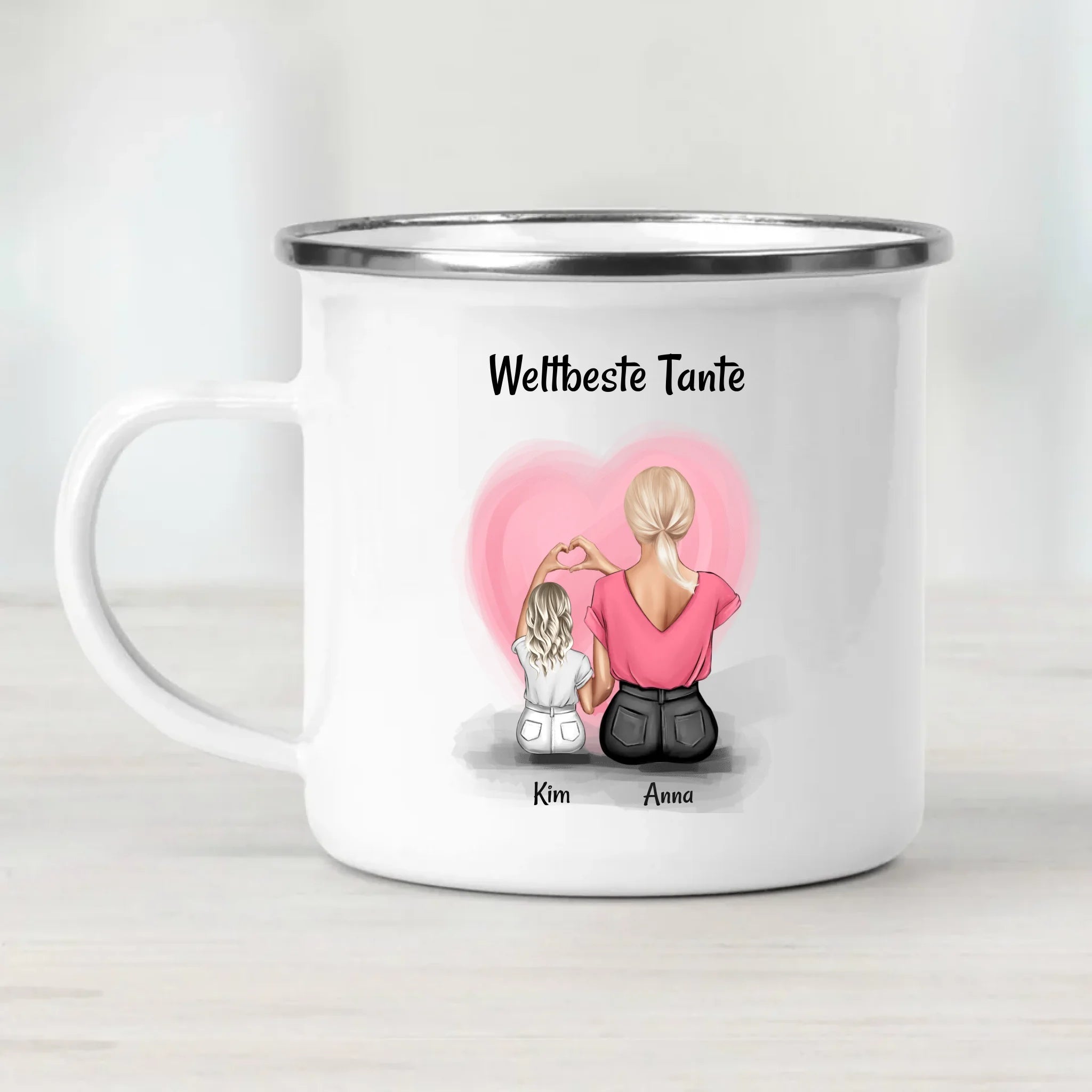 Tante Nichte Tasse Geschenk personalisiert - Cantty