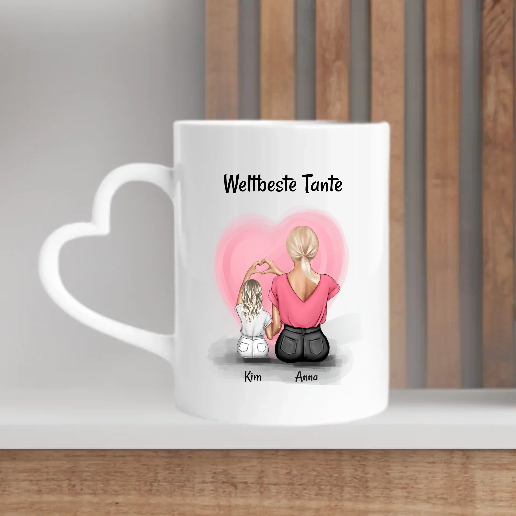 Tante Nichte Tasse Geschenk personalisiert - Cantty