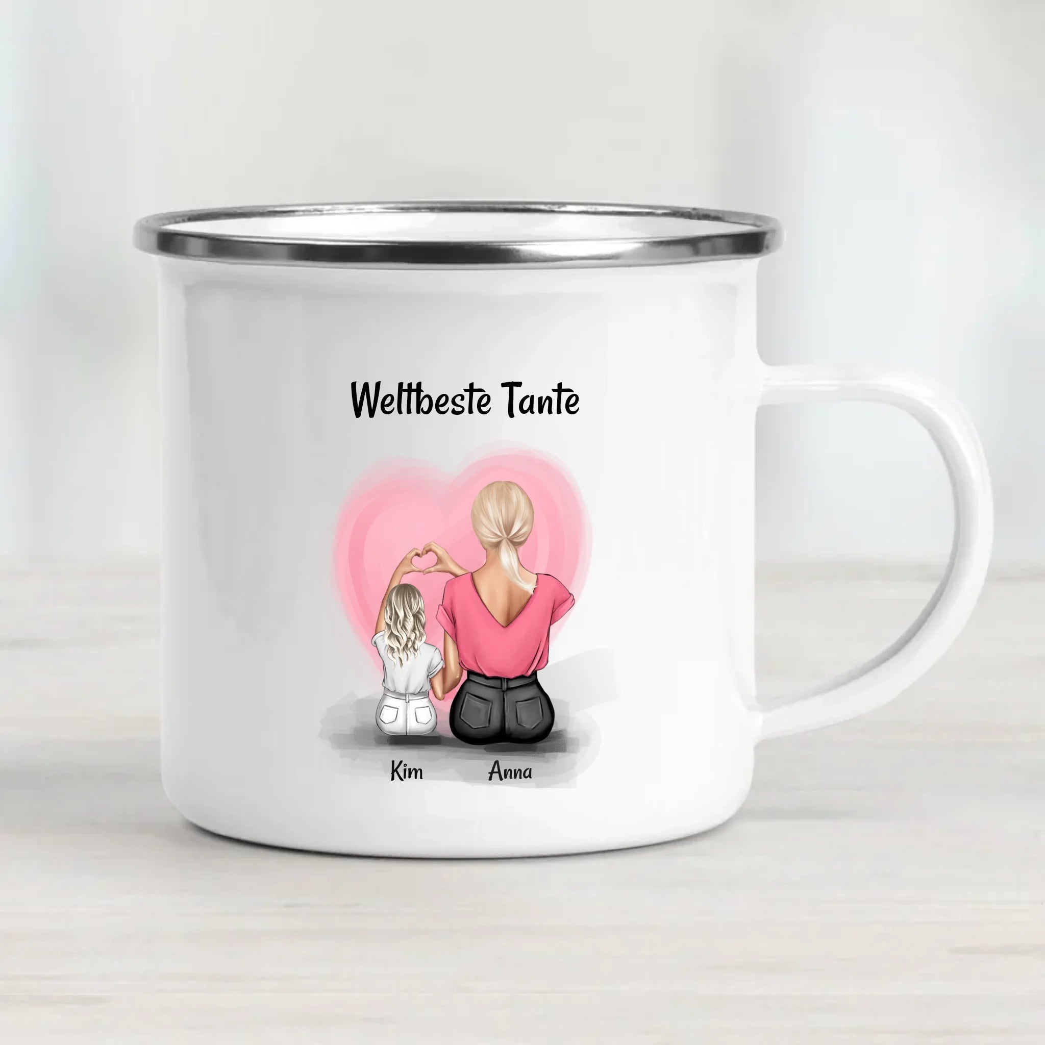 Tante Nichte Tasse Geschenk personalisiert - Cantty