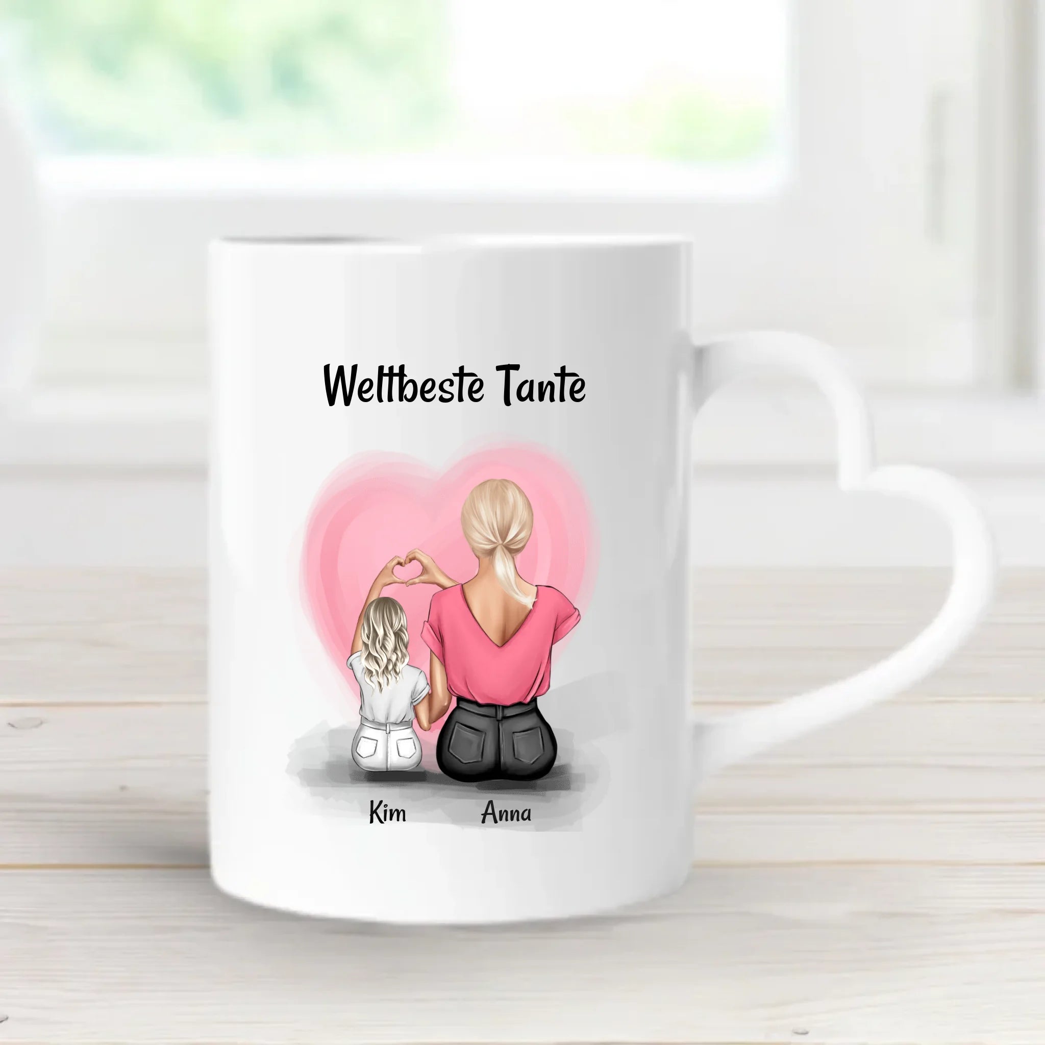 Tante Nichte Tasse Geschenk personalisiert - Cantty
