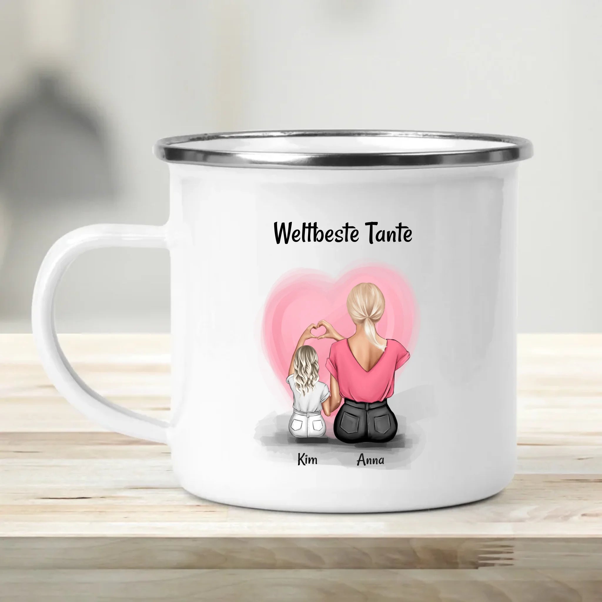 Tante Nichte Tasse Geschenk personalisiert - Cantty