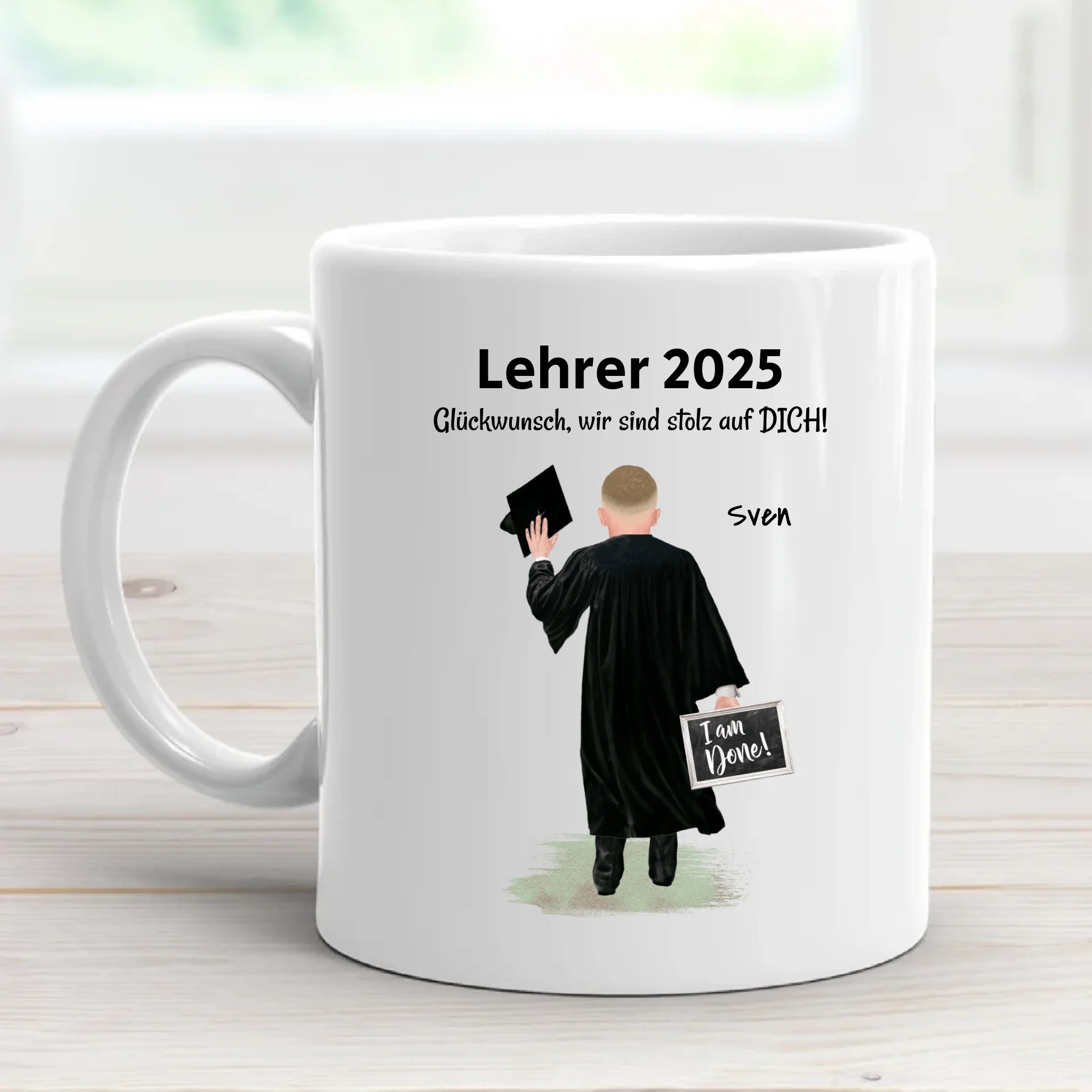 Tasse Abschlussgeschenk für Lehrer - Cantty