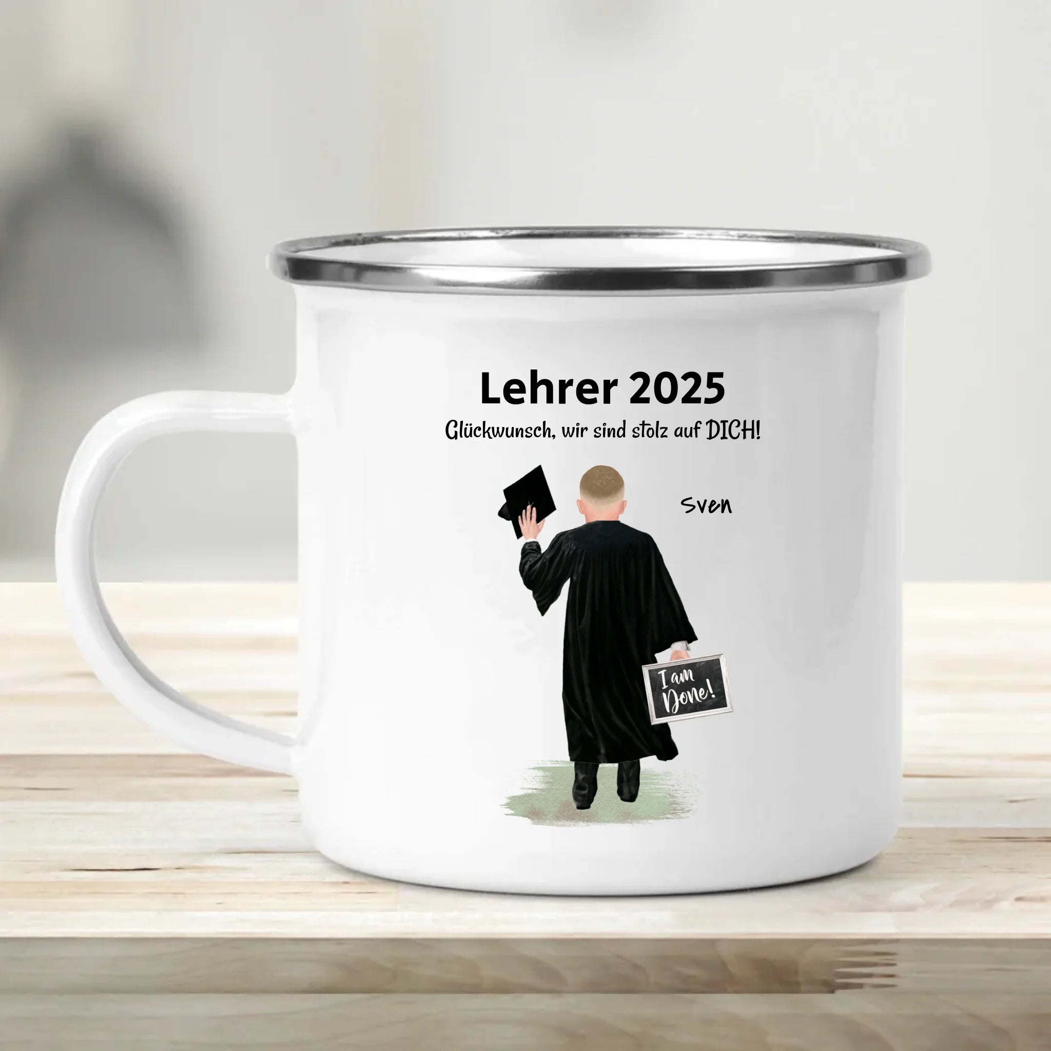 Tasse Abschlussgeschenk für Lehrer - Cantty