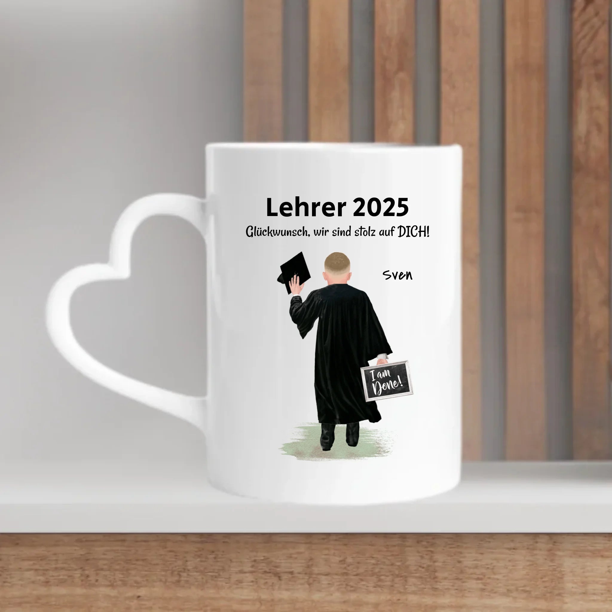 Tasse Abschlussgeschenk für Lehrer - Cantty