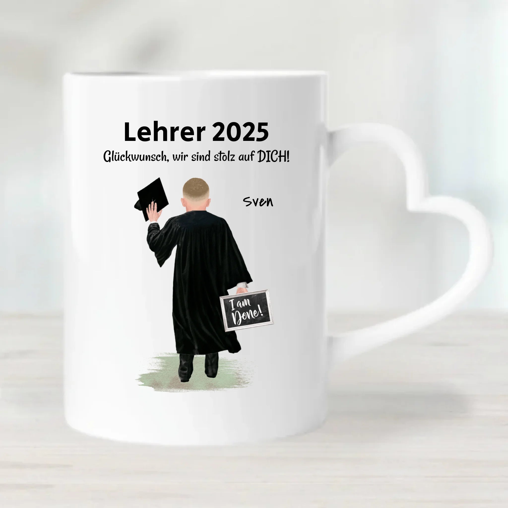 Tasse Abschlussgeschenk für Lehrer - Cantty