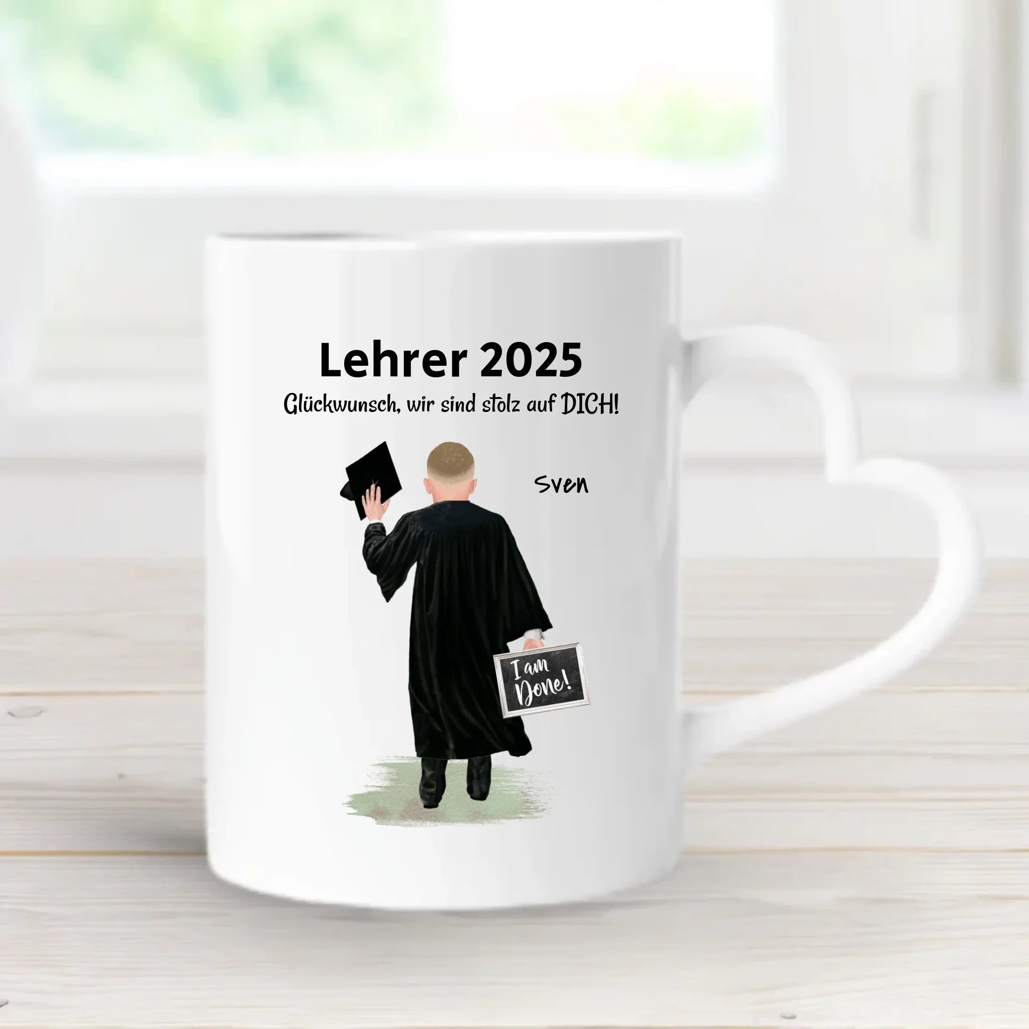 Tasse Abschlussgeschenk für Lehrer - Cantty