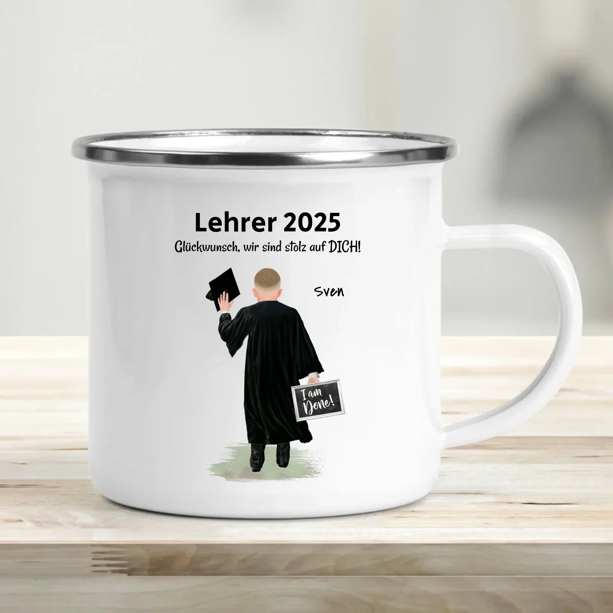Tasse Abschlussgeschenk für Lehrer - Cantty