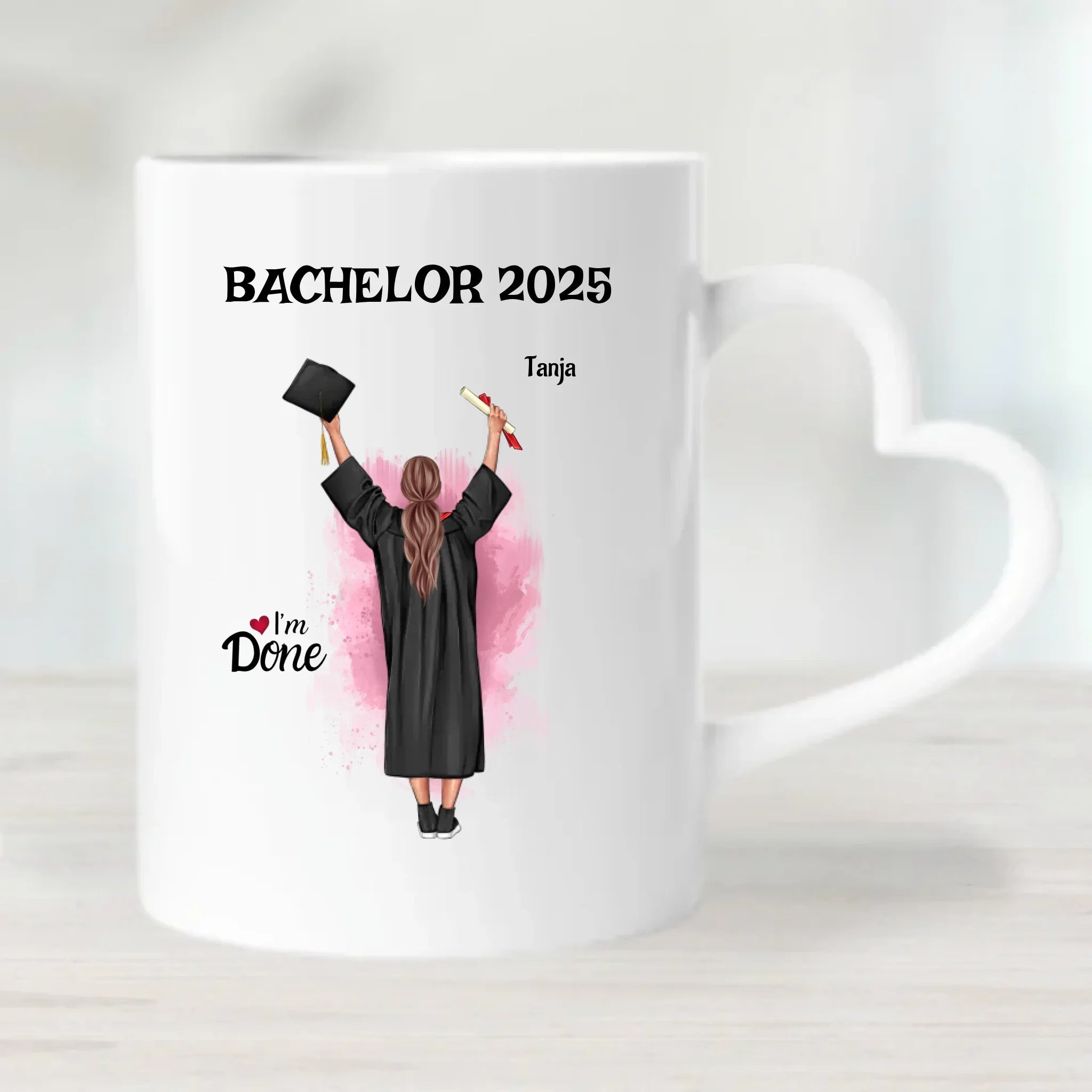 Tasse Bachelor Abschlussgeschenk personalisieren - Cantty