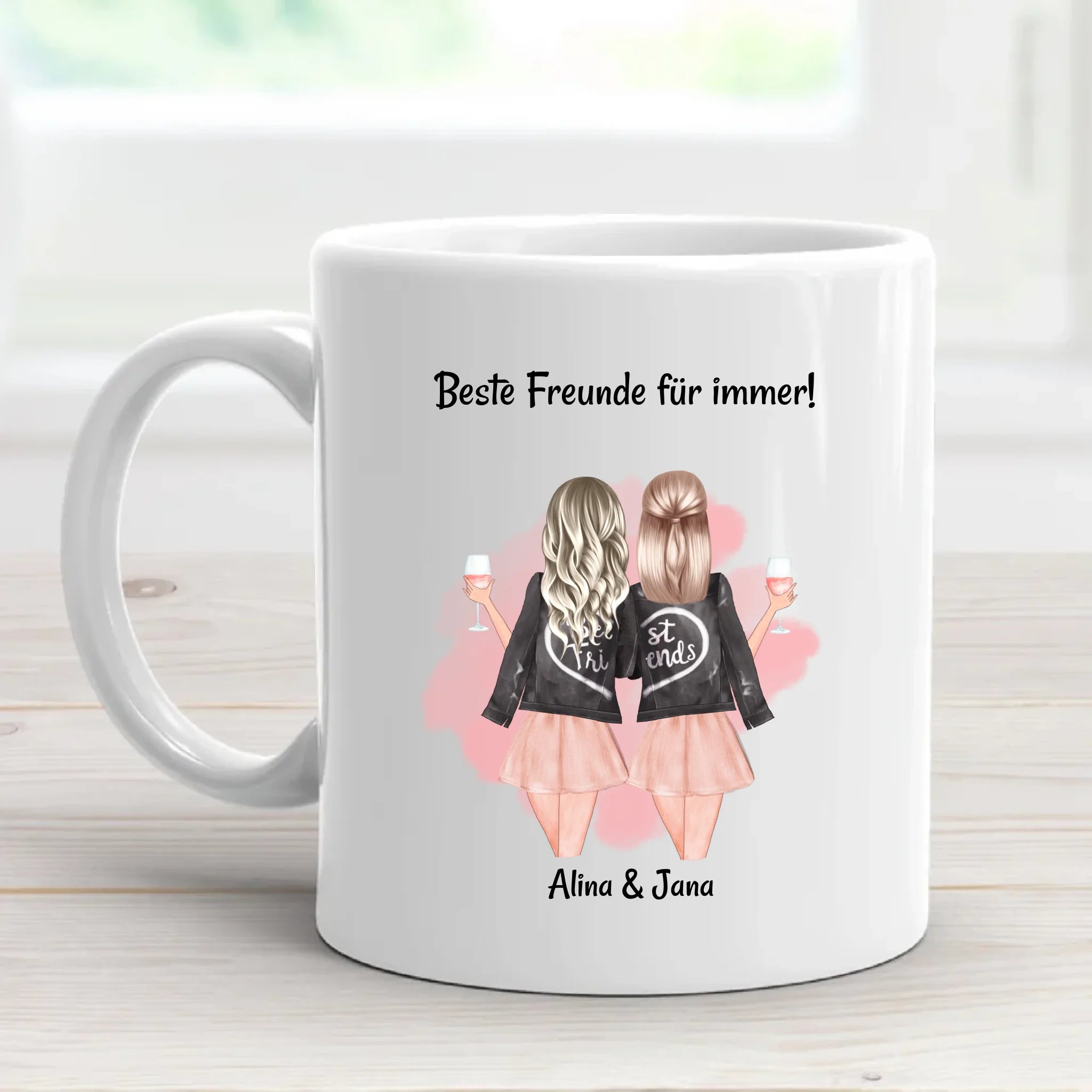 Tasse beste Freundin Geschenk personalisiert - Cantty