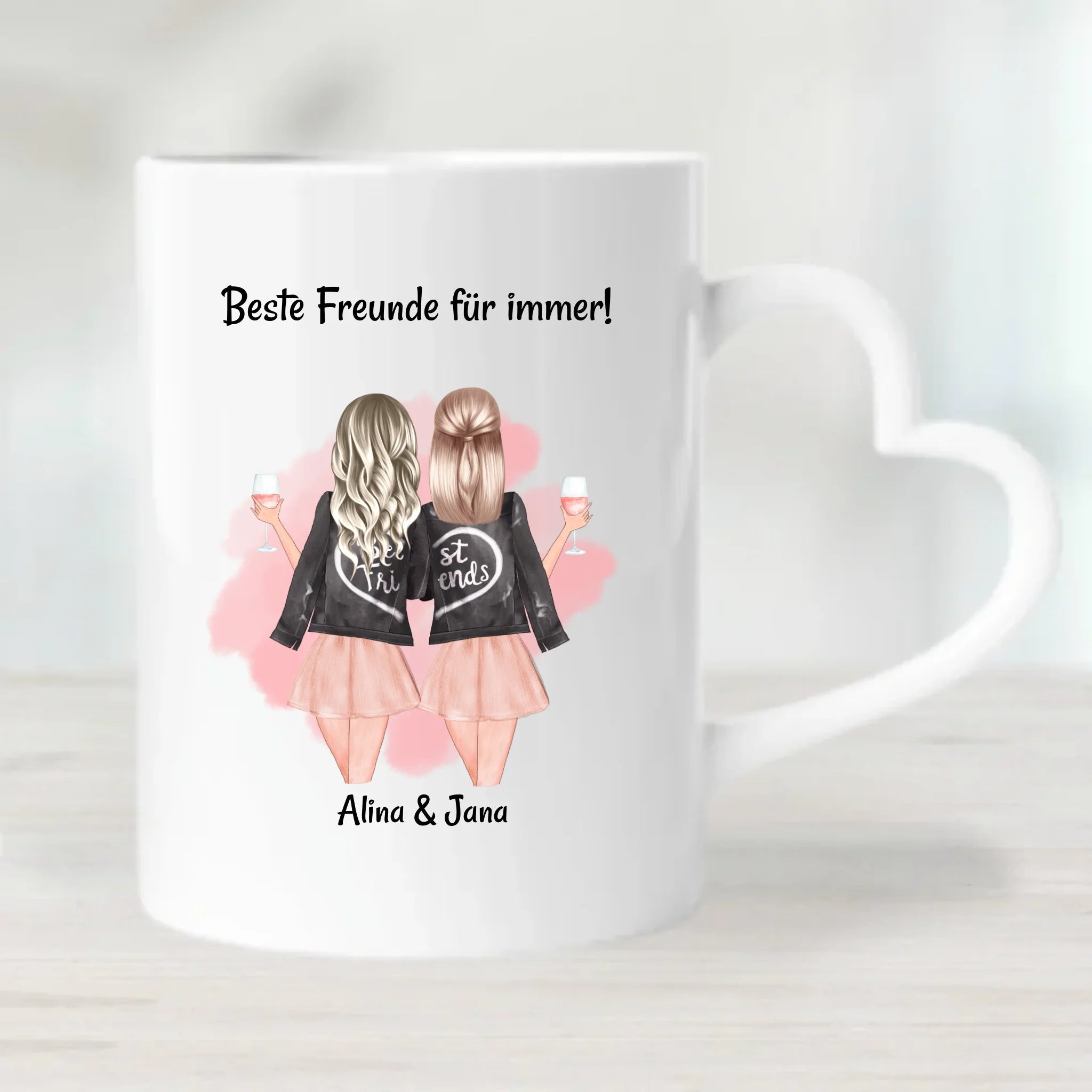 Tasse beste Freundin Geschenk personalisiert - Cantty