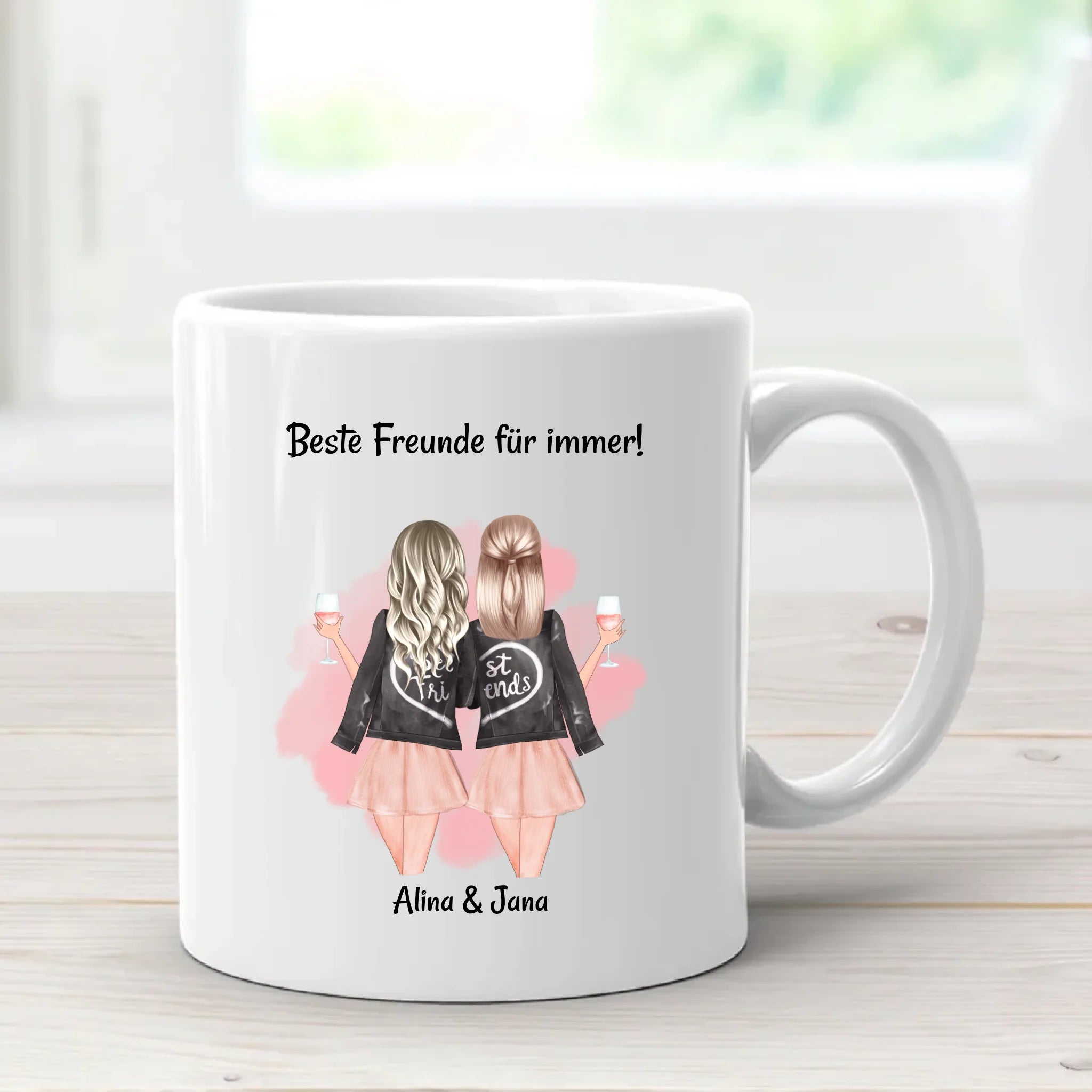Tasse beste Freundin Geschenk personalisiert - Cantty