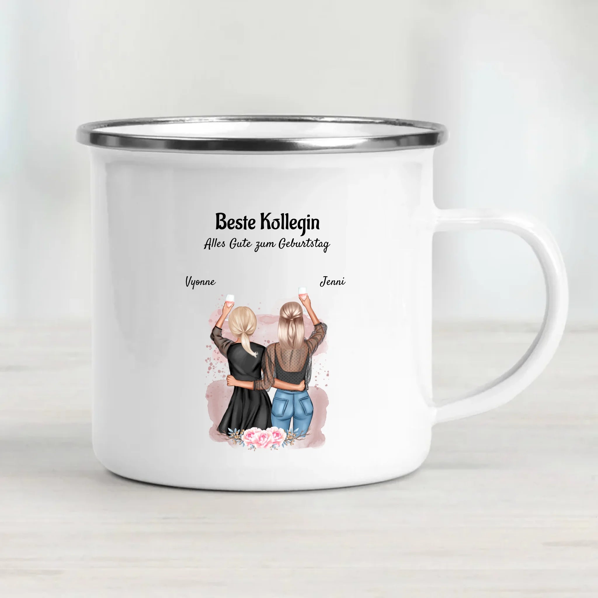 Tasse Beste Kollegin & Lieblingskollegin Geburtstag Geschenk personalisiert - Cantty