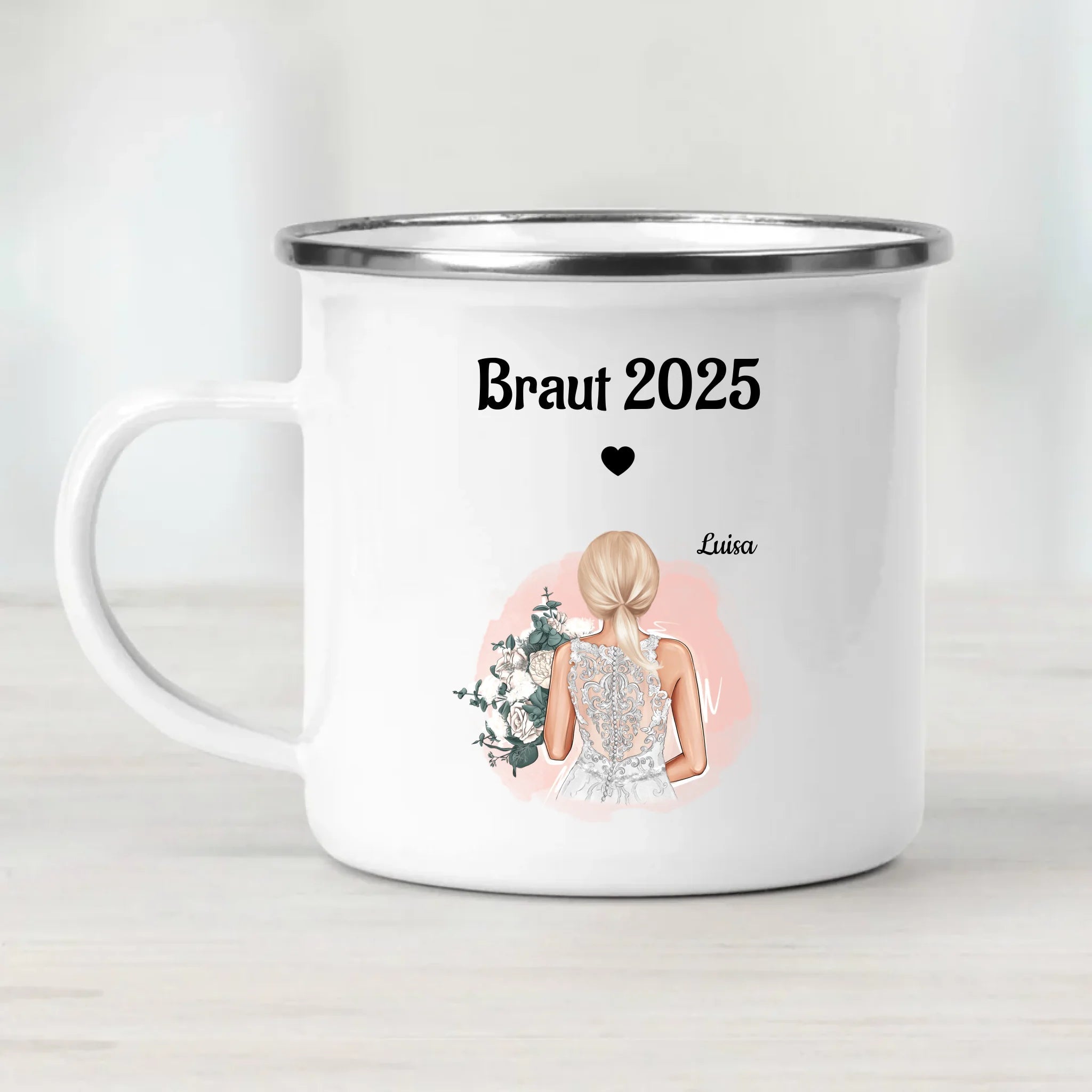 Tasse Braut Geschenk personalisiert - Cantty