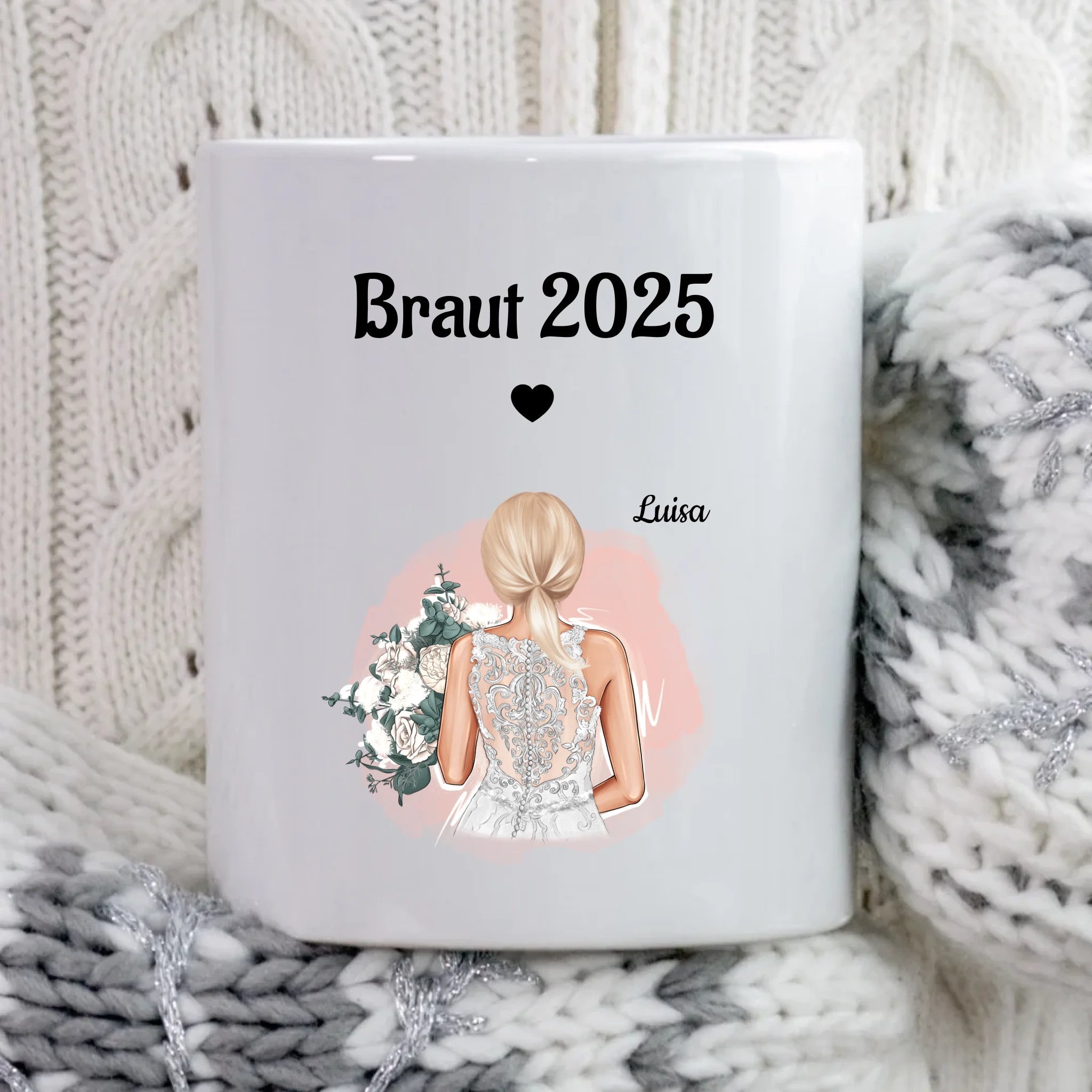 Tasse Braut Geschenk personalisiert - Cantty