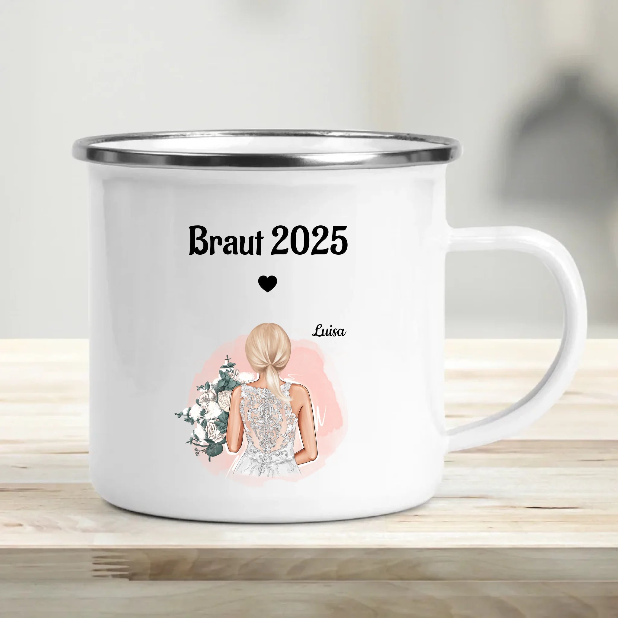 Tasse Braut Geschenk personalisiert - Cantty