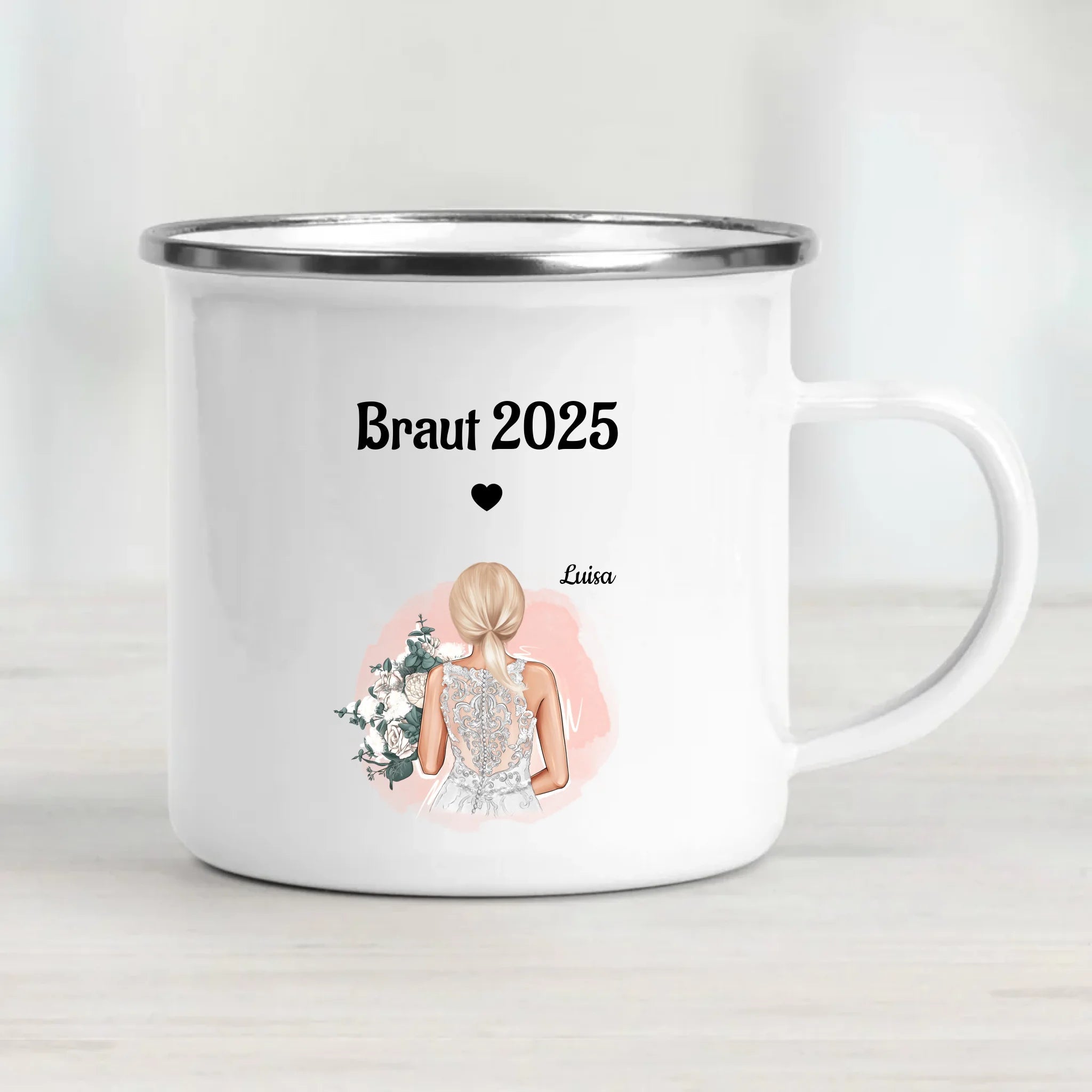 Tasse Braut Geschenk personalisiert - Cantty