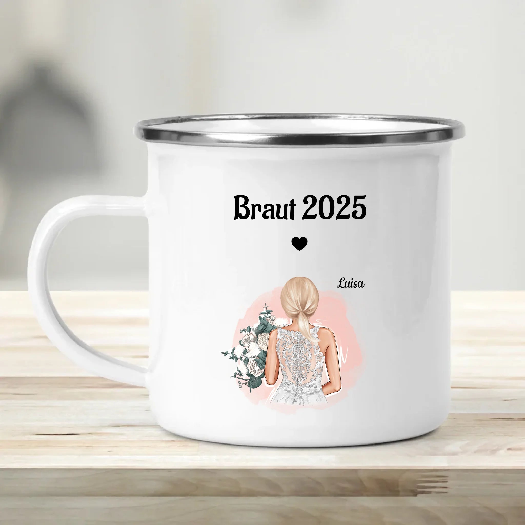 Tasse Braut Geschenk personalisiert - Cantty