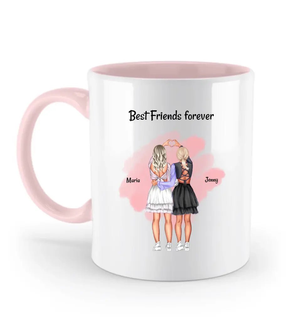 Tasse für beste Freundin Geschenk personalisiert - Cantty
