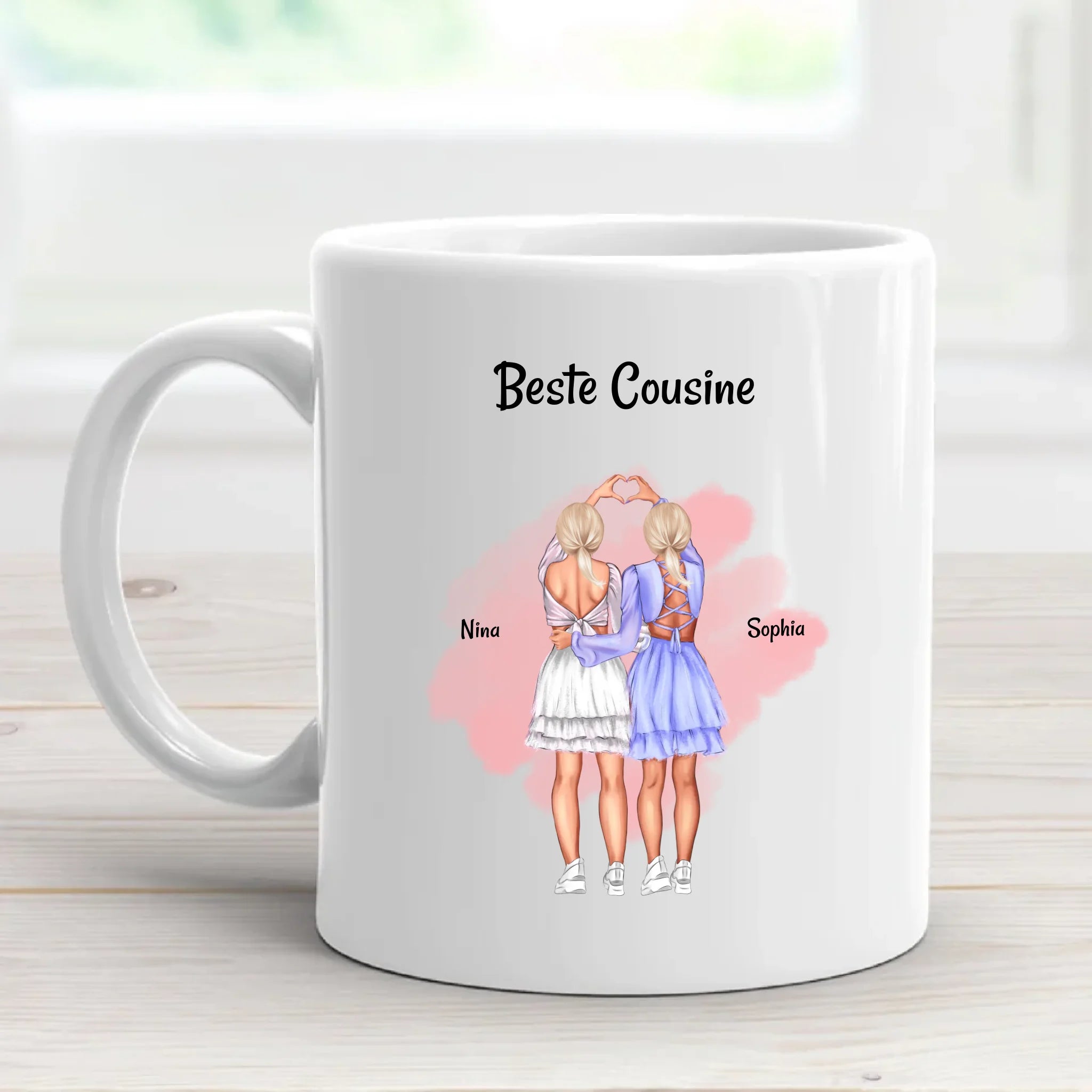 Tasse für Cousine zum Geburtstag personalisieren - Cantty