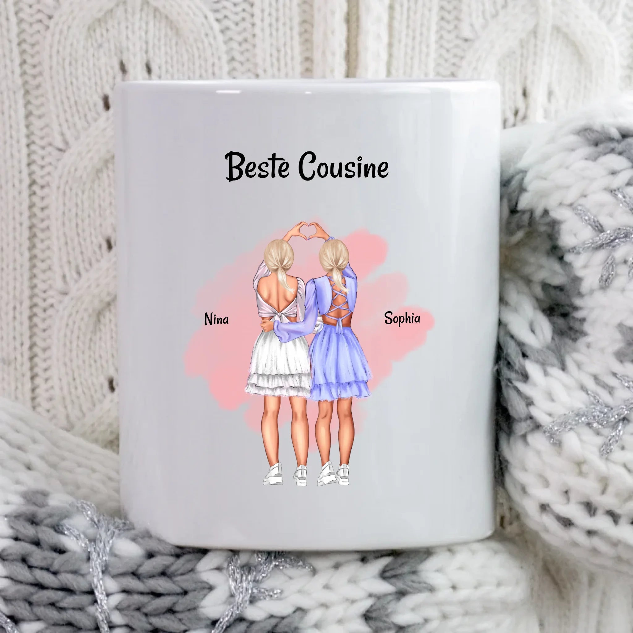 Tasse für Cousine zum Geburtstag personalisieren - Cantty