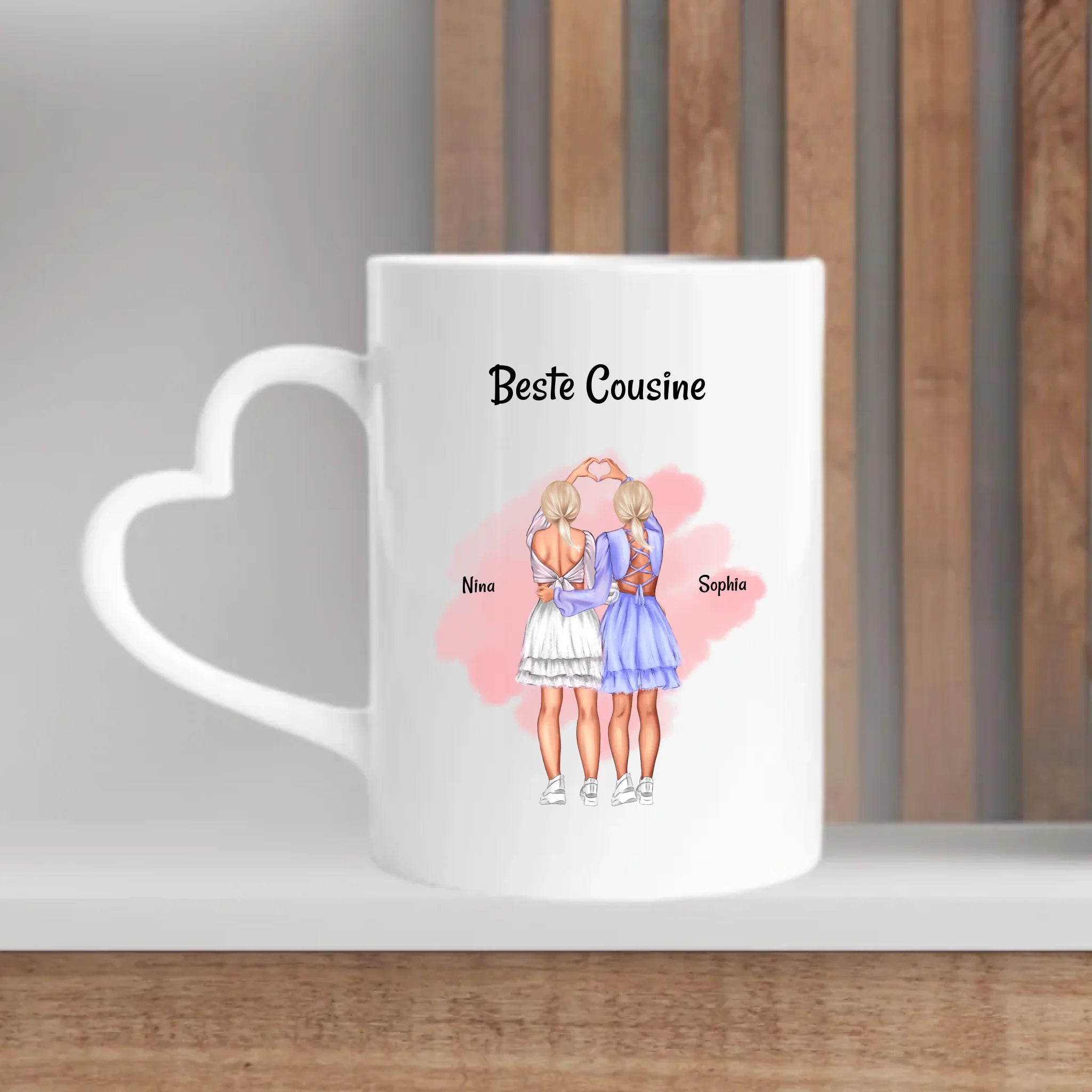 Tasse für Cousine zum Geburtstag personalisieren - Cantty