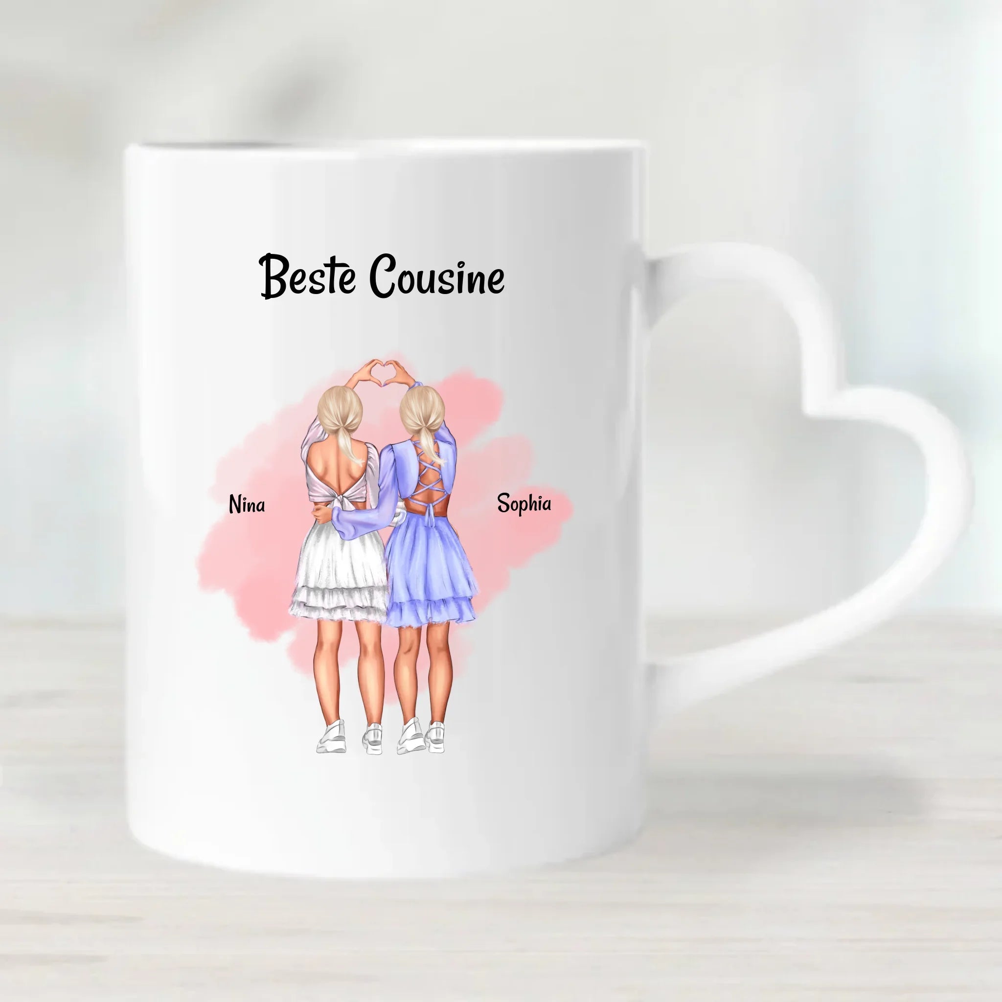 Tasse für Cousine zum Geburtstag personalisieren - Cantty