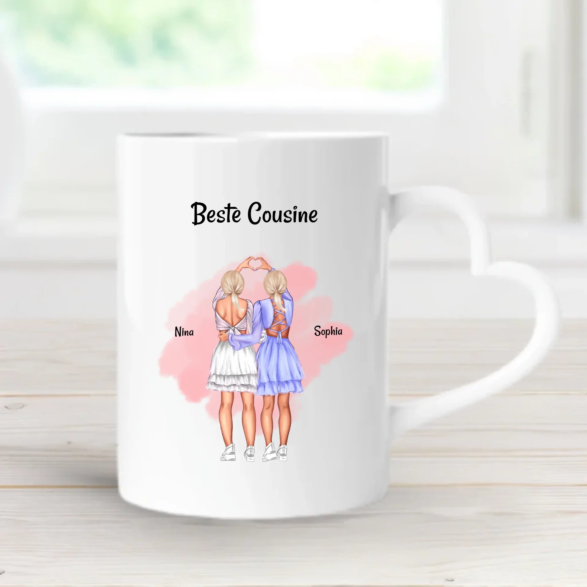 Tasse für Cousine zum Geburtstag personalisieren - Cantty
