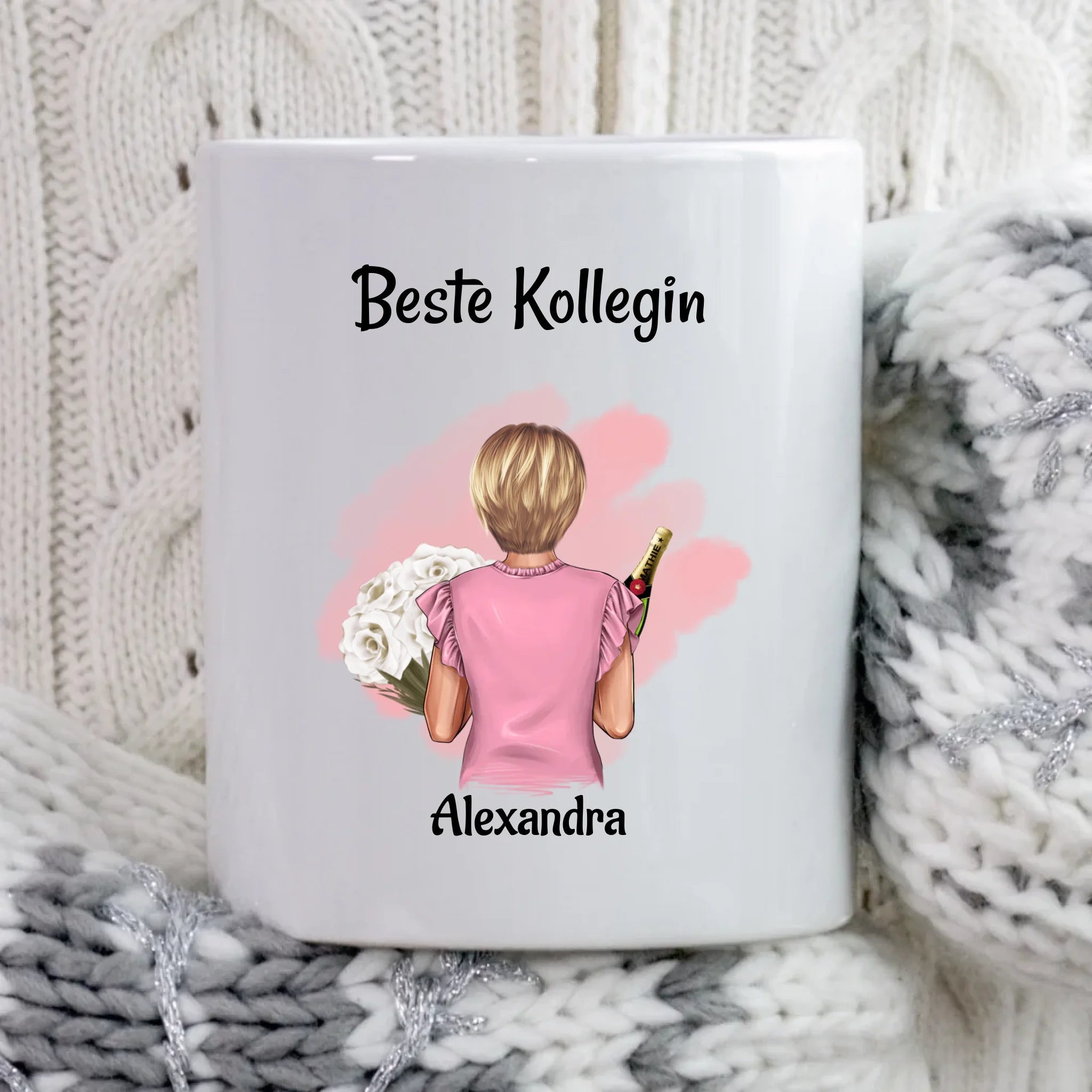 Tasse für Kollegin Geschenk personalisiert - Cantty