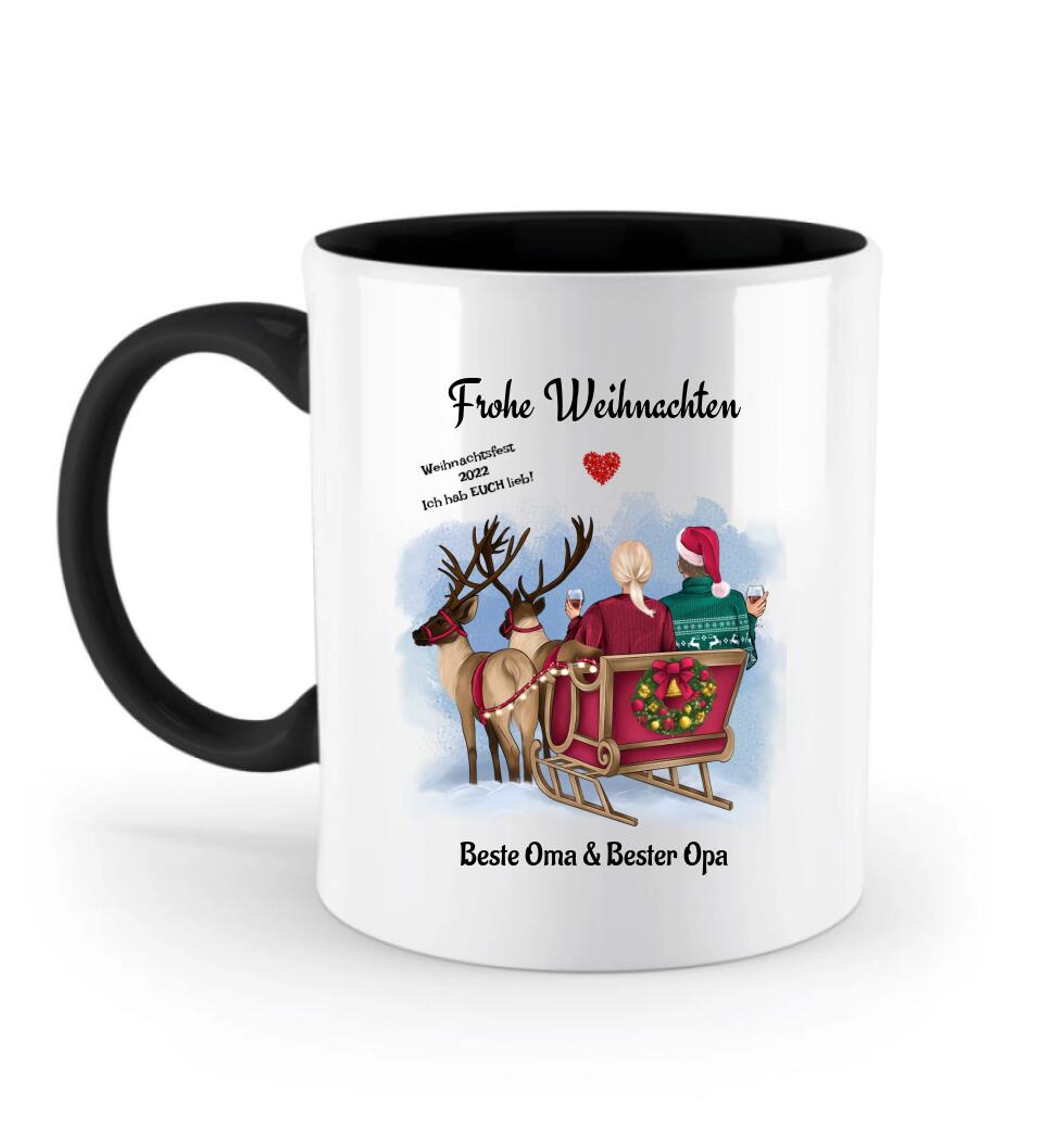 Tasse für Oma & Opa Geschenkidee Weihnachten - Cantty