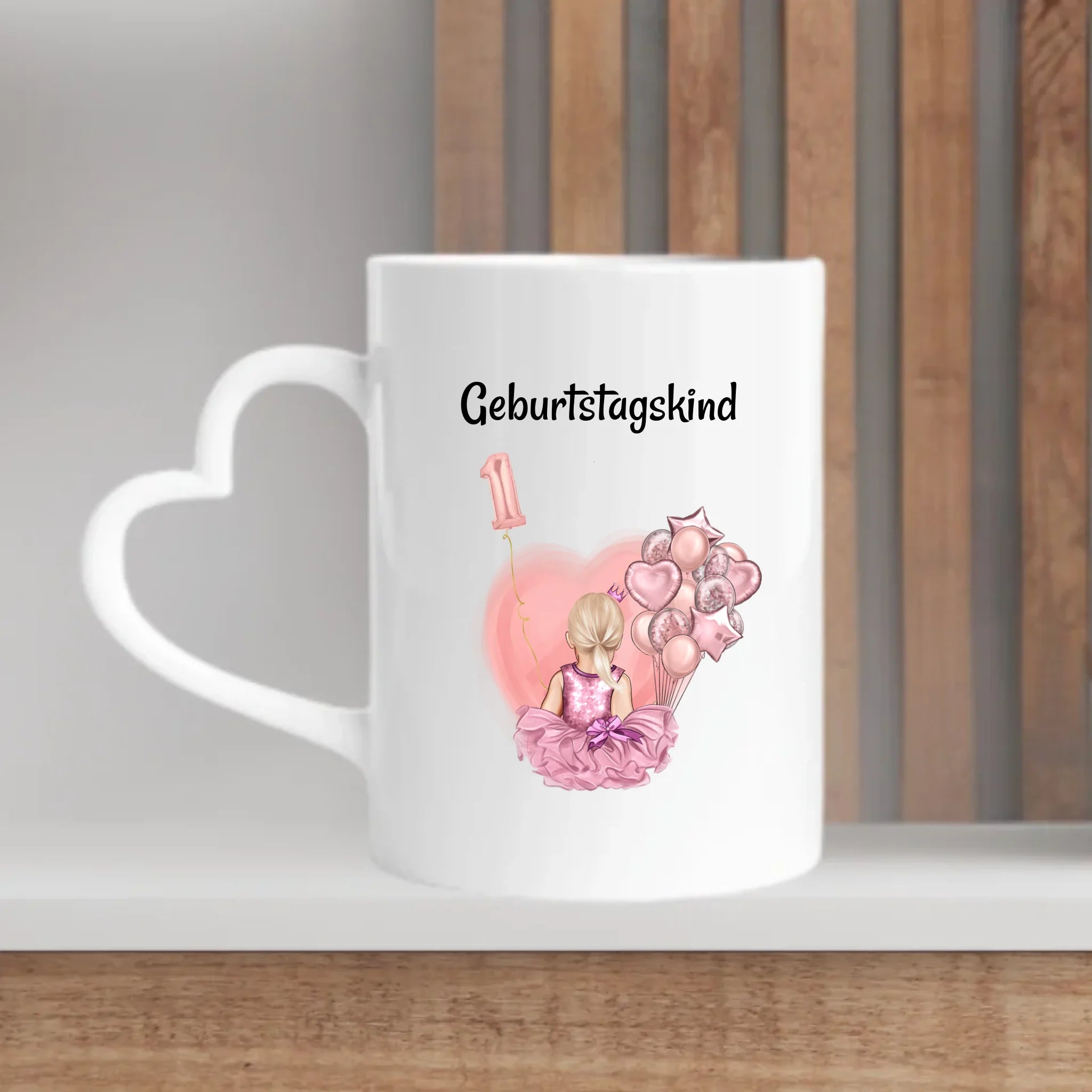 Tasse Gastgeschenk für Mädchen 1. Geburtstag - Cantty