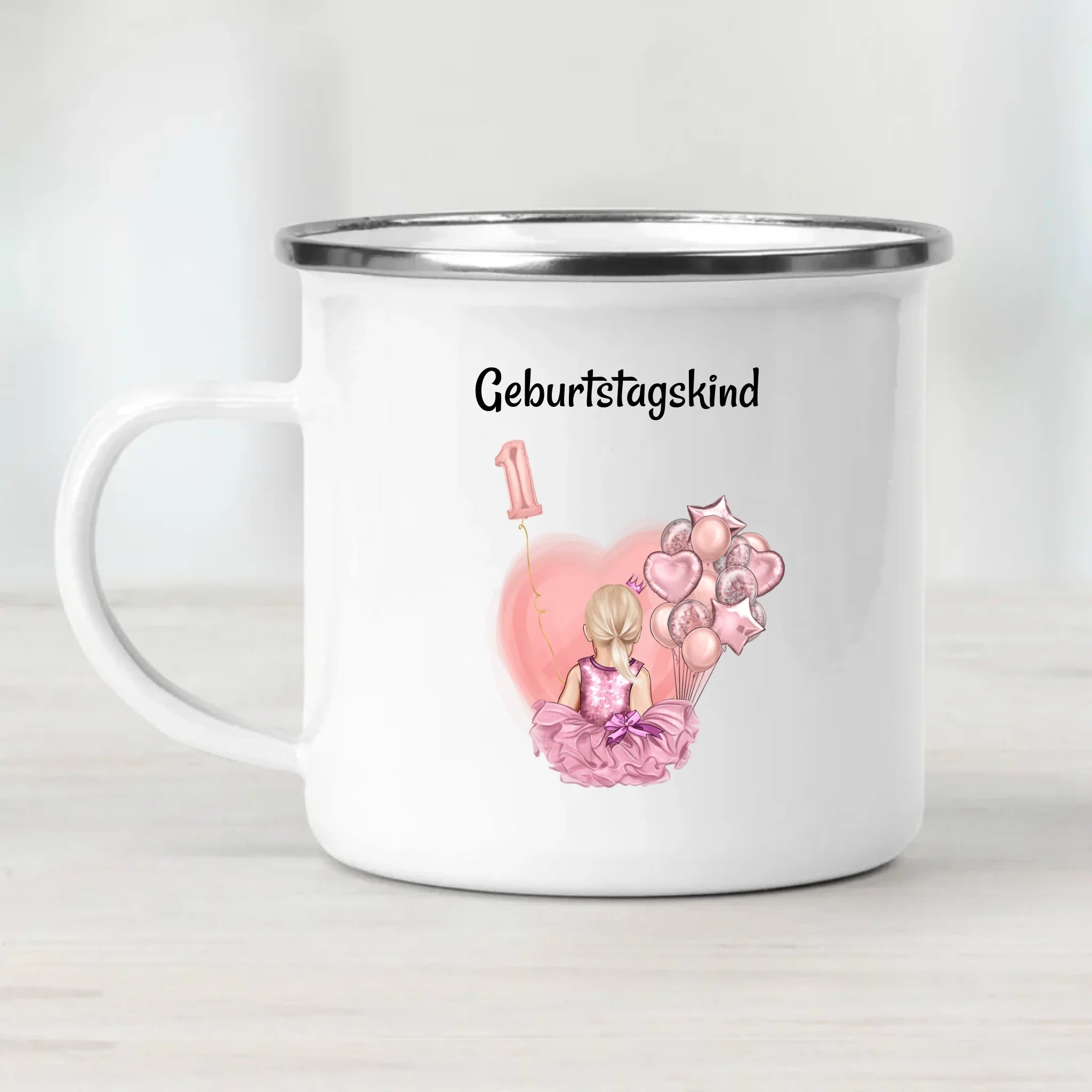 Tasse Gastgeschenk für Mädchen 1. Geburtstag - Cantty