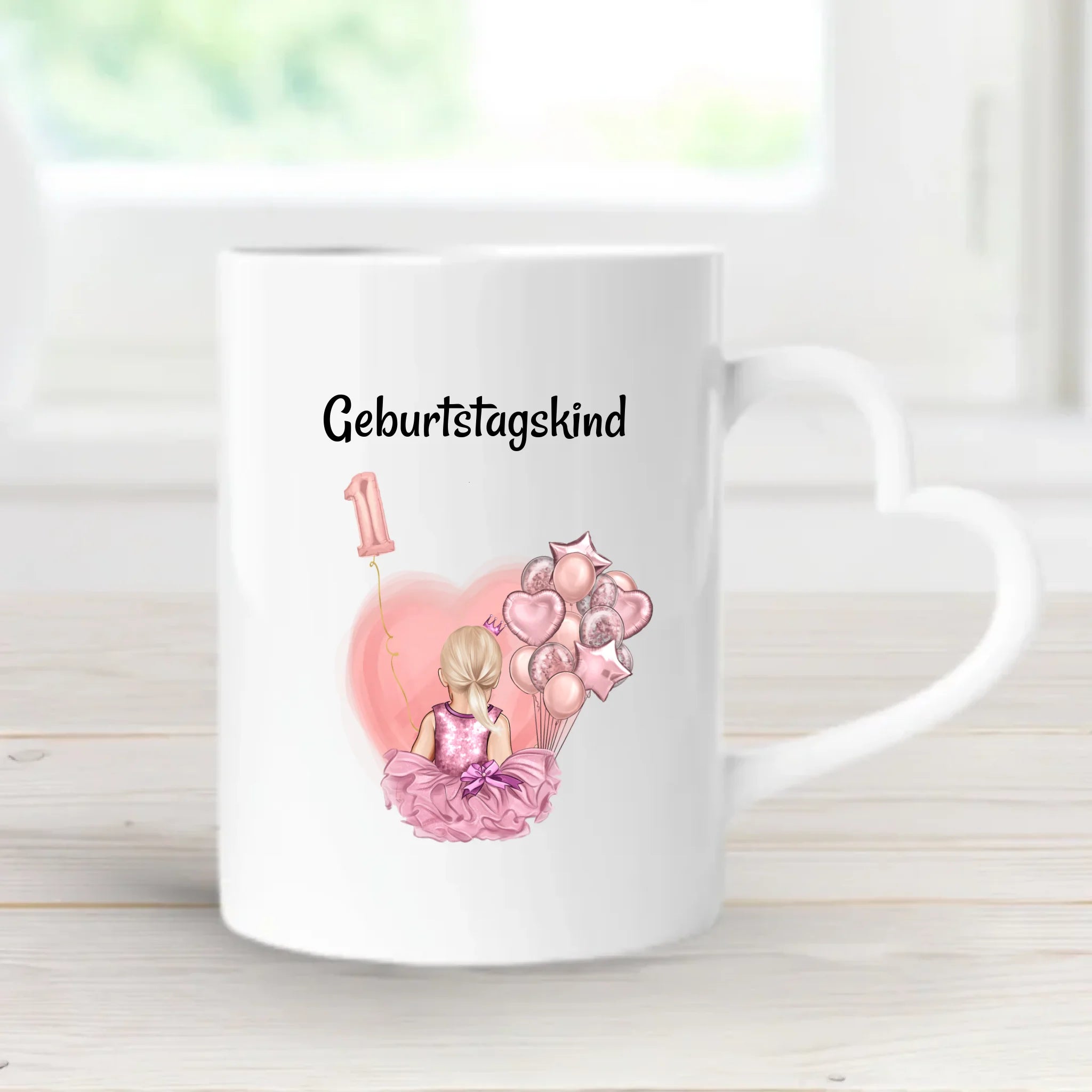 Tasse Gastgeschenk für Mädchen 1. Geburtstag - Cantty