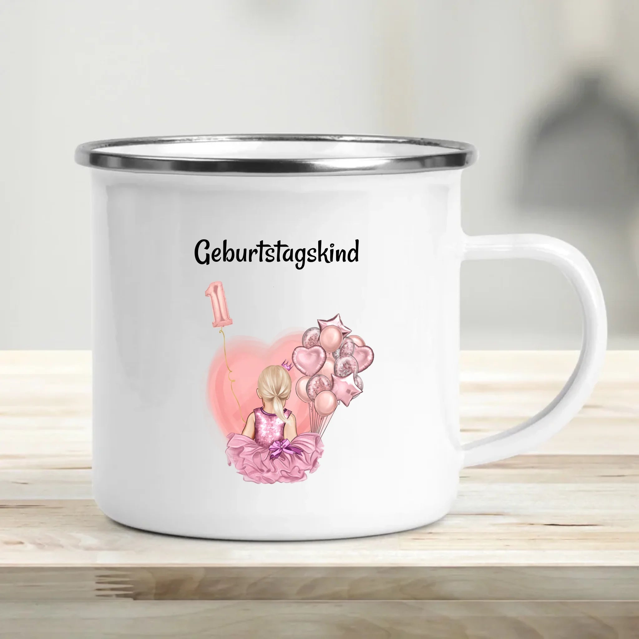 Tasse Gastgeschenk für Mädchen 1. Geburtstag - Cantty