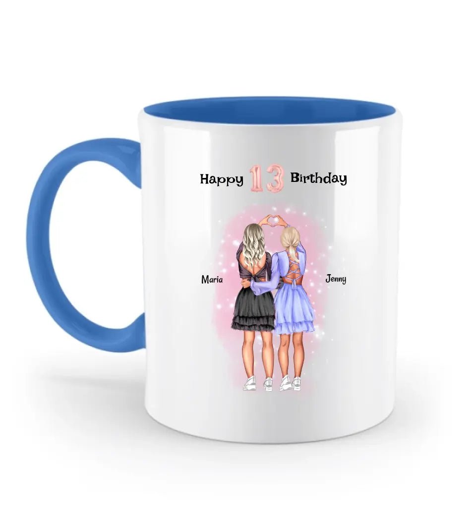 Tasse Geburtstagsgeschenk Mädchen personalisiert - Cantty