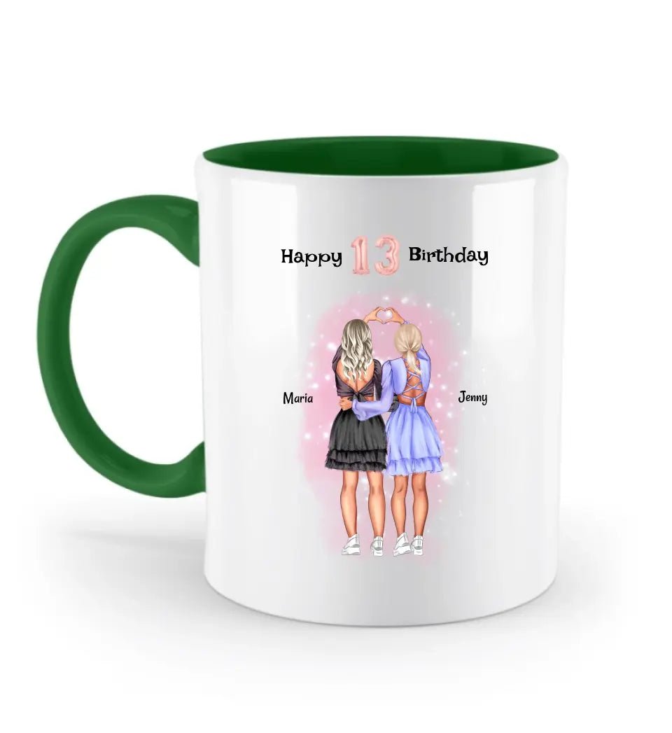 Tasse Geburtstagsgeschenk Mädchen personalisiert - Cantty
