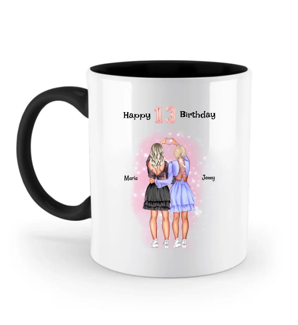 Tasse Geburtstagsgeschenk Mädchen personalisiert - Cantty