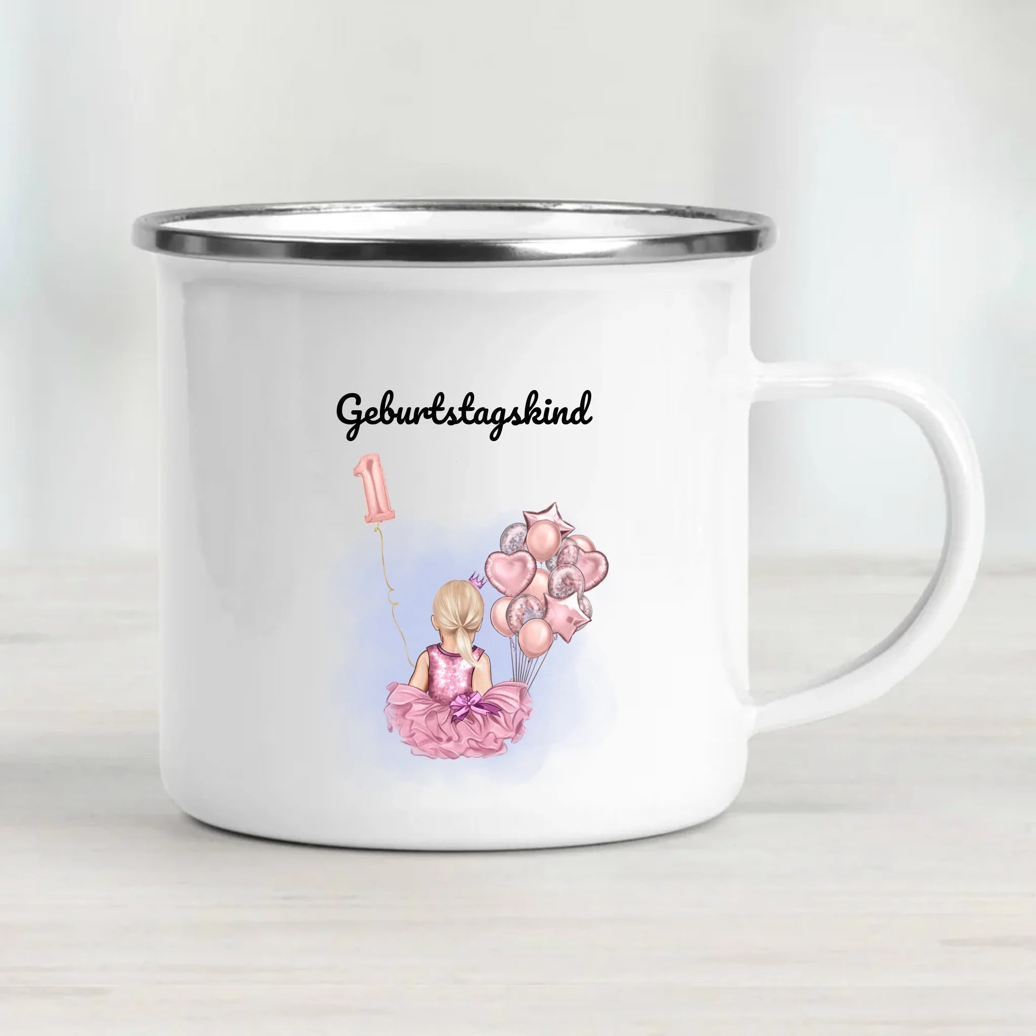 Tasse Geschenk 1. Geburtstag Patenkind Mädchen - Cantty