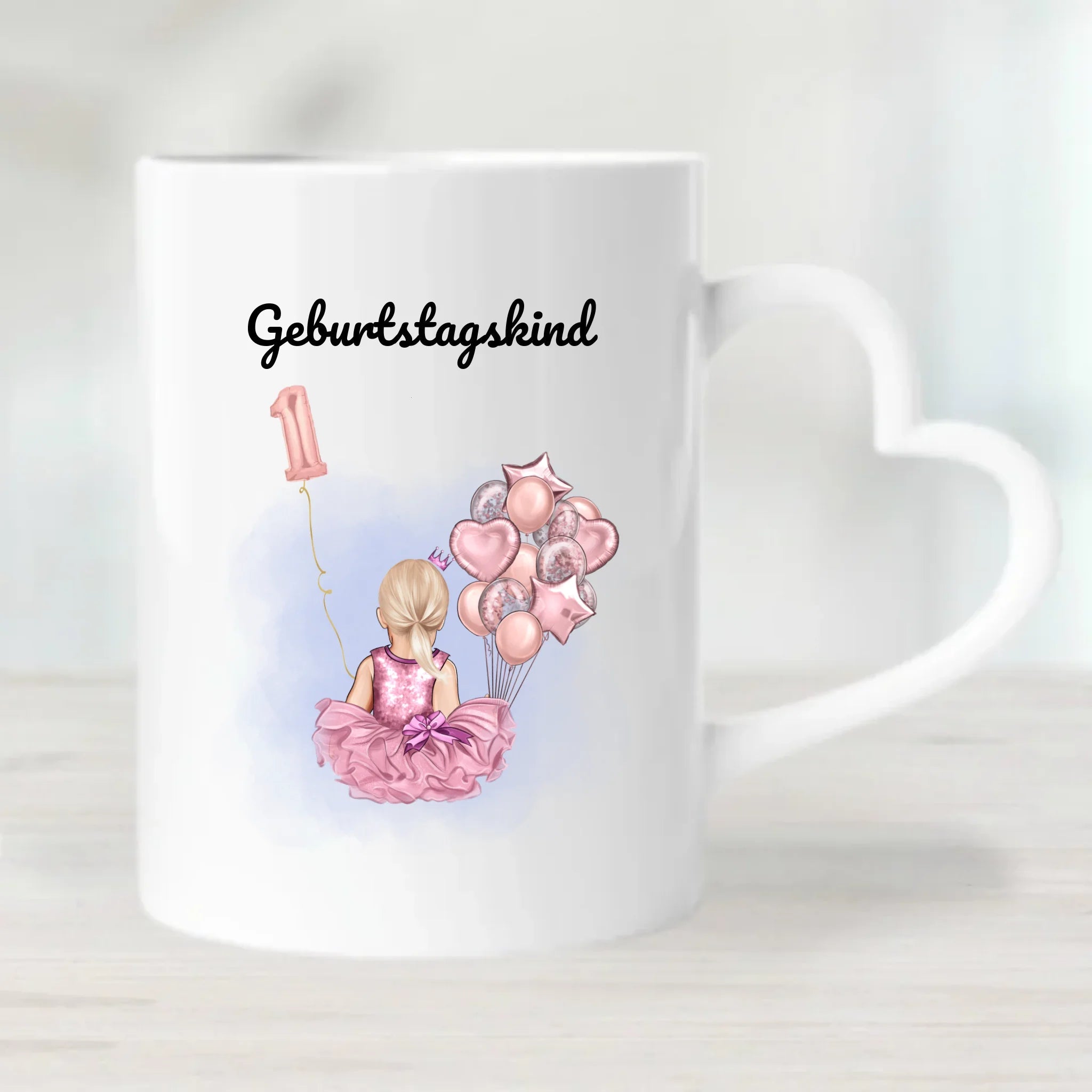 Tasse Geschenk 1. Geburtstag Patenkind Mädchen - Cantty