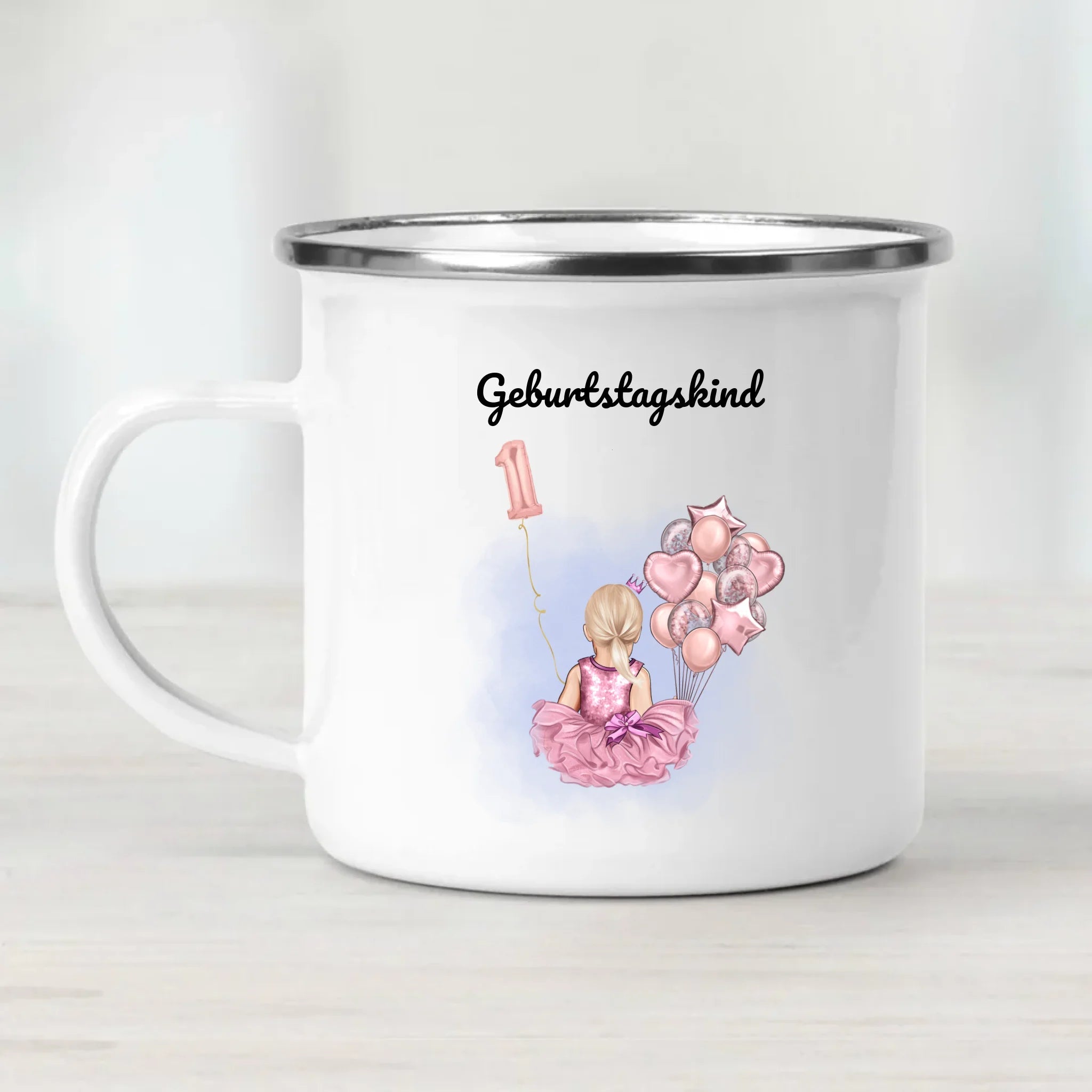 Tasse Geschenk 1. Geburtstag Patenkind Mädchen - Cantty