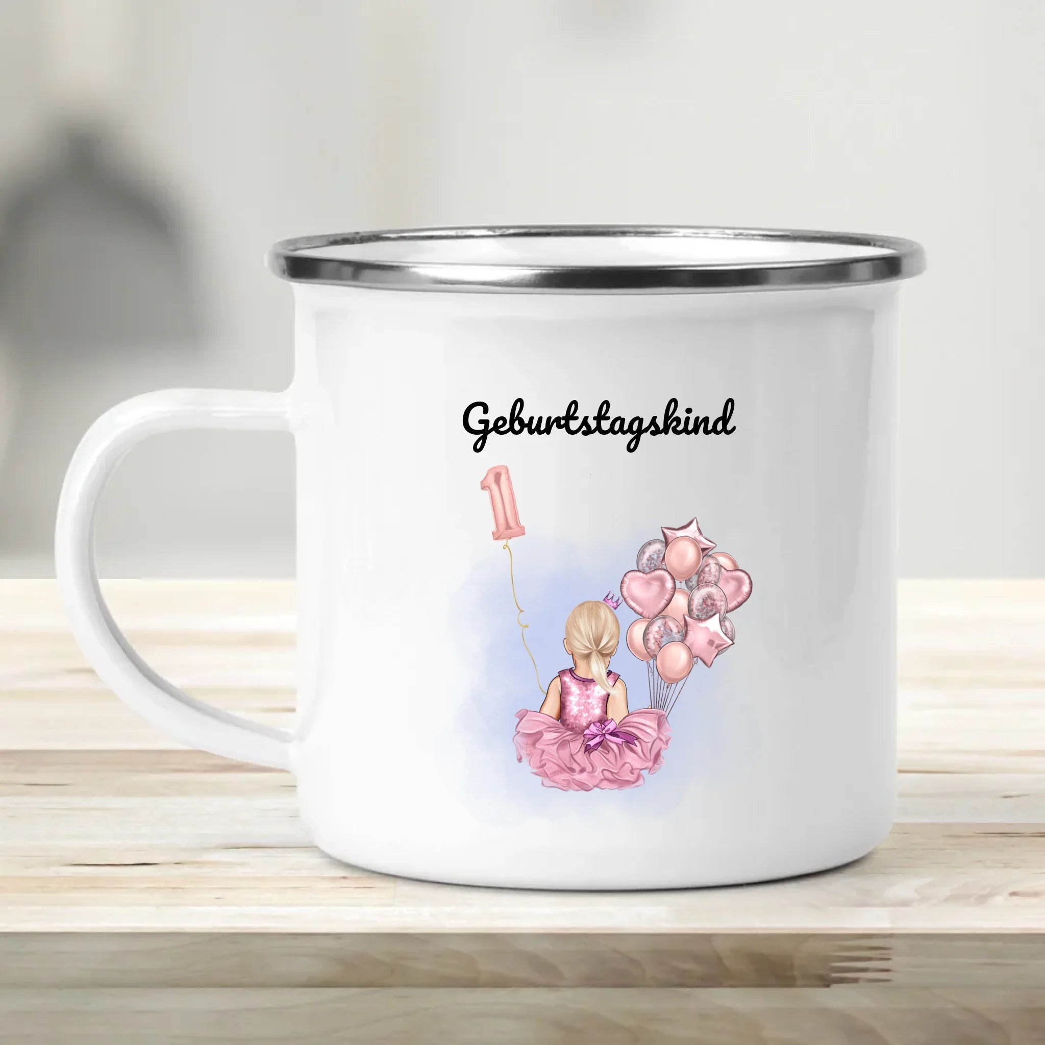 Tasse Geschenk 1. Geburtstag Patenkind Mädchen - Cantty