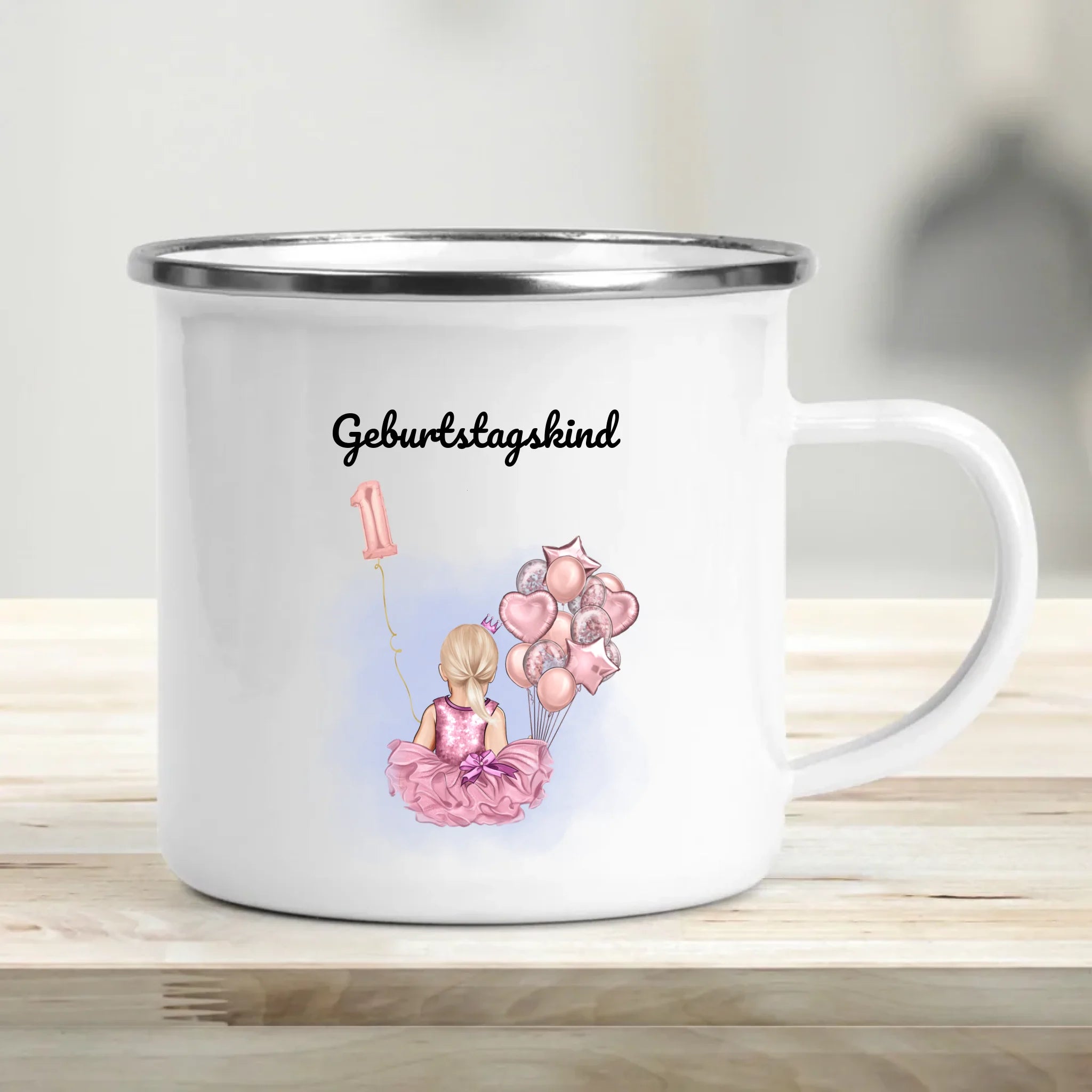 Tasse Geschenk 1. Geburtstag Patenkind Mädchen - Cantty