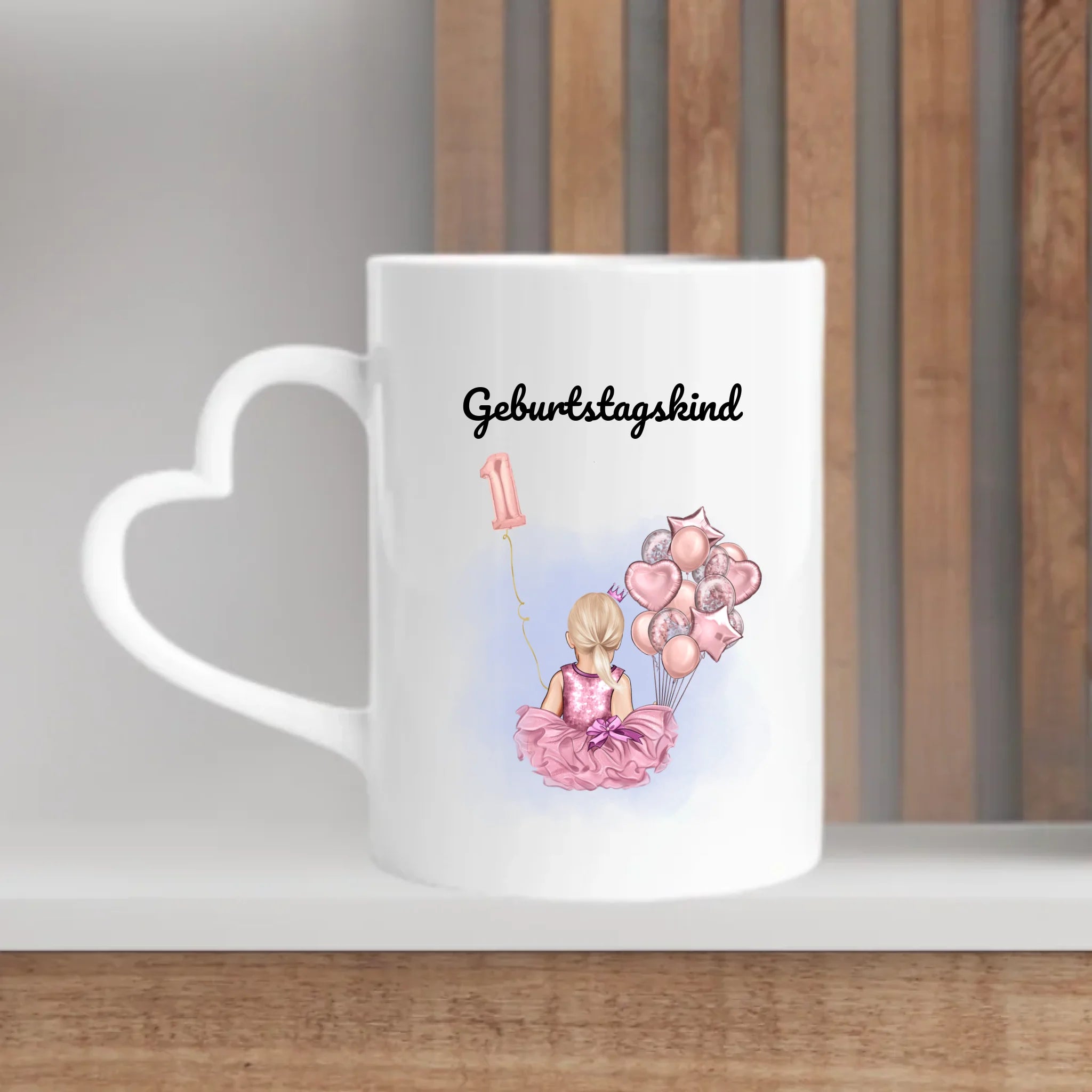Tasse Geschenk 1. Geburtstag Patenkind Mädchen - Cantty