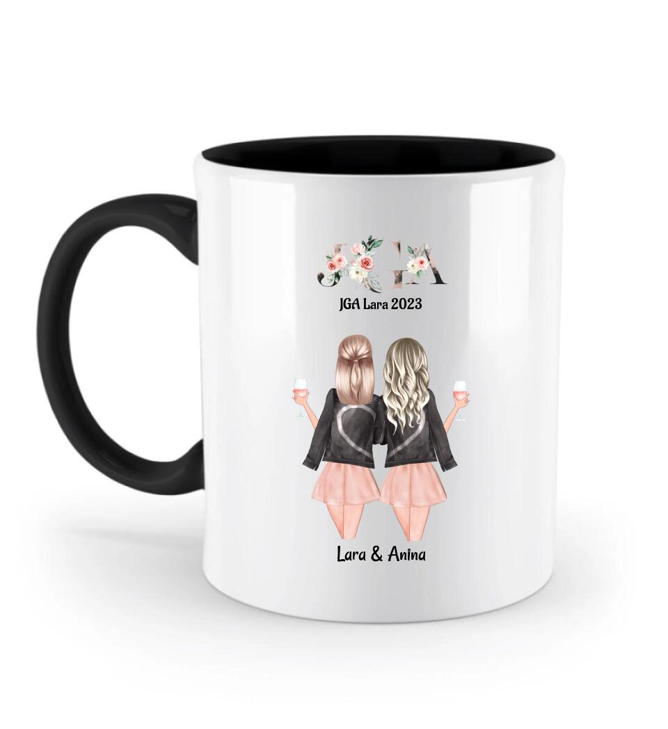 Tasse Geschenk beste Freundin JGA - Cantty