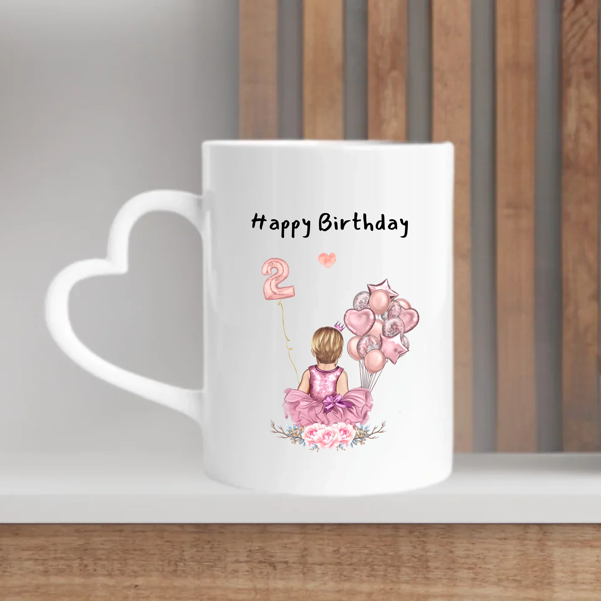 Tasse Geschenk für 2 jähriges Mädchen zum Geburtstag - Cantty