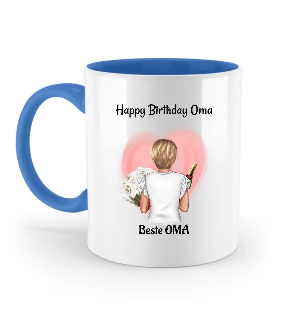 Tasse Geschenk für Oma zum Geburtstag personalisiert - Cantty