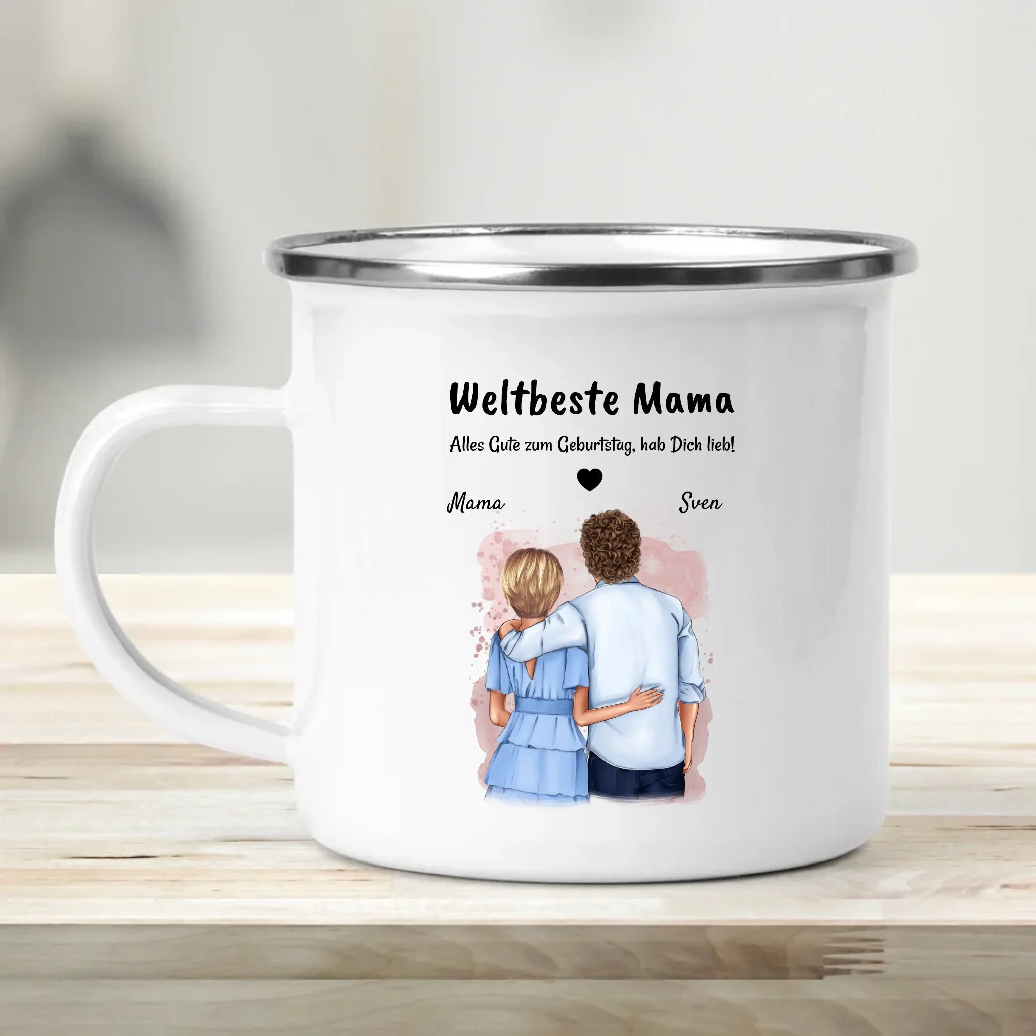 Tasse Geschenk Mutter Sohn Bild Geburtstag - Cantty
