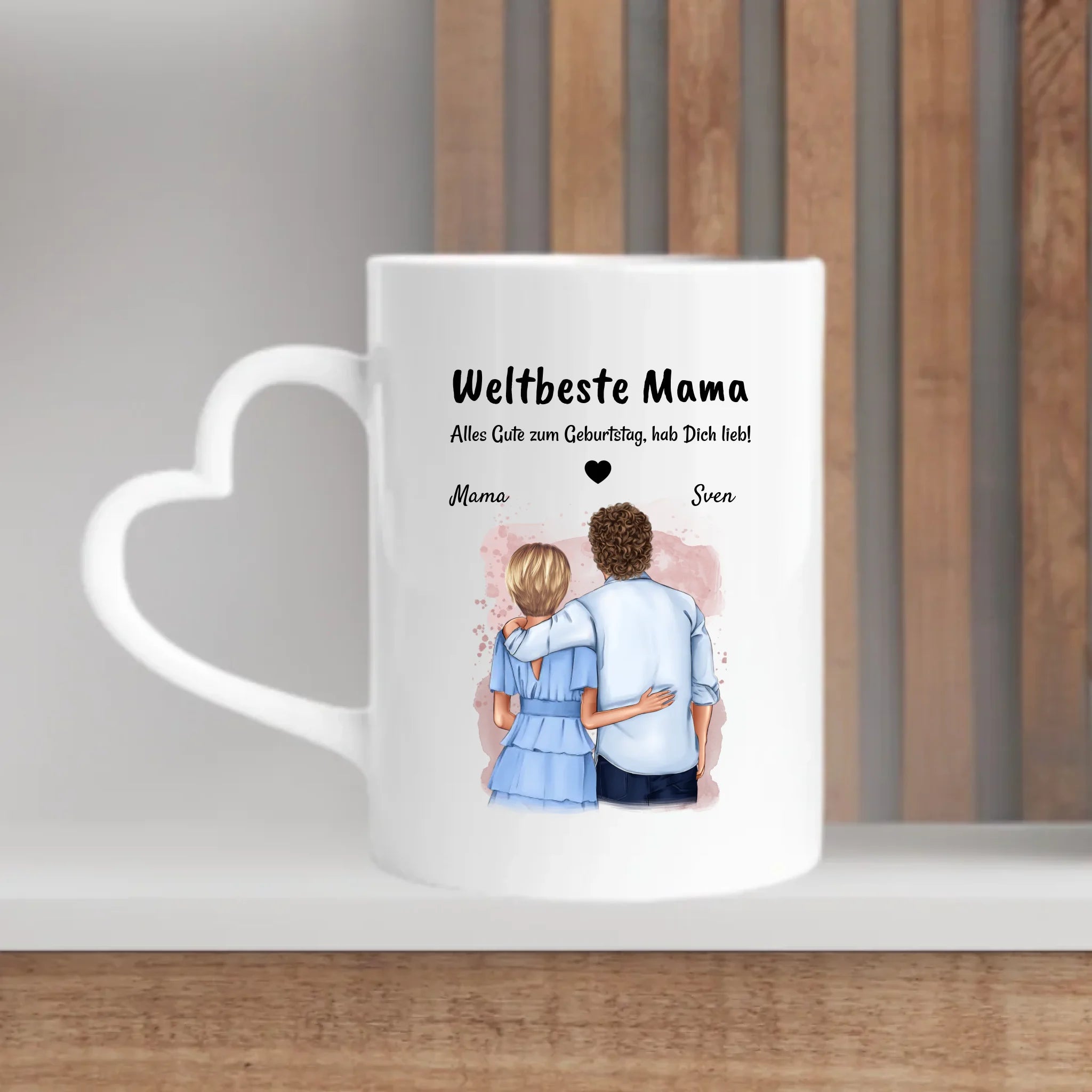 Tasse Geschenk Mutter Sohn Bild Geburtstag - Cantty