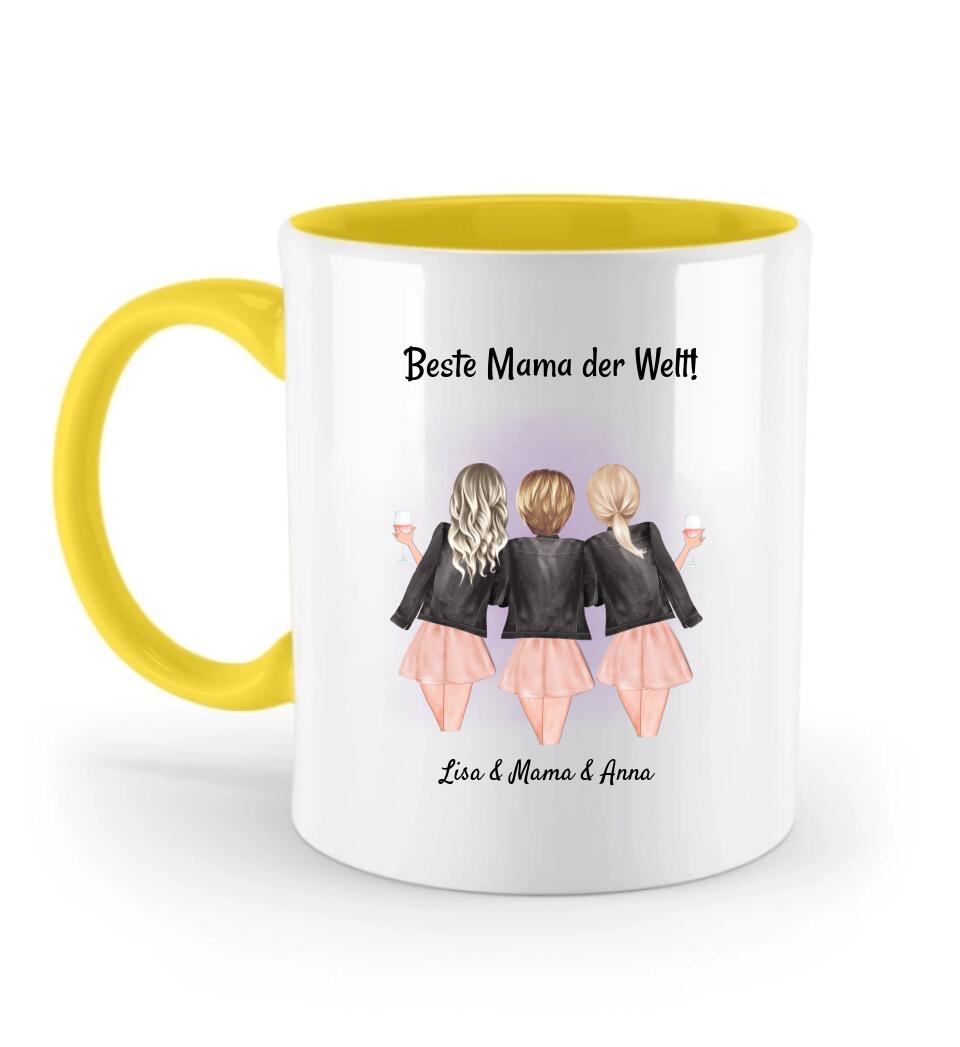 Tasse Geschenk Mutter und 2 Töchter - Cantty