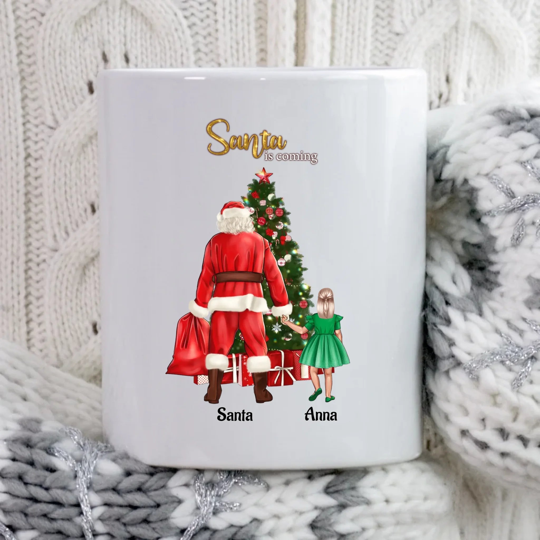 Tasse Geschenk Weihnachten für Mädchen Tochter, Patenkind & Enkel - Cantty