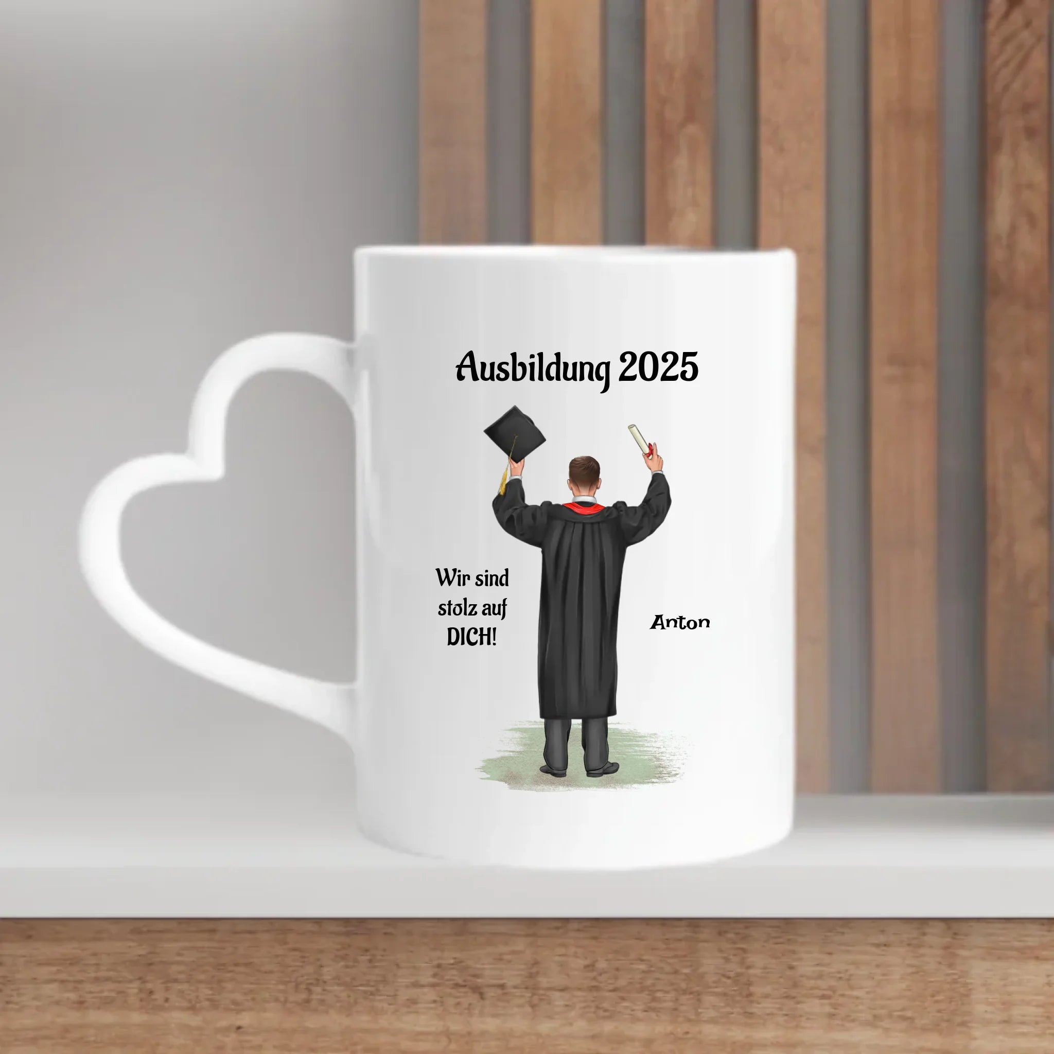 Tasse Junge Geschenk zur bestandenen Ausbildung Prüfung - Cantty